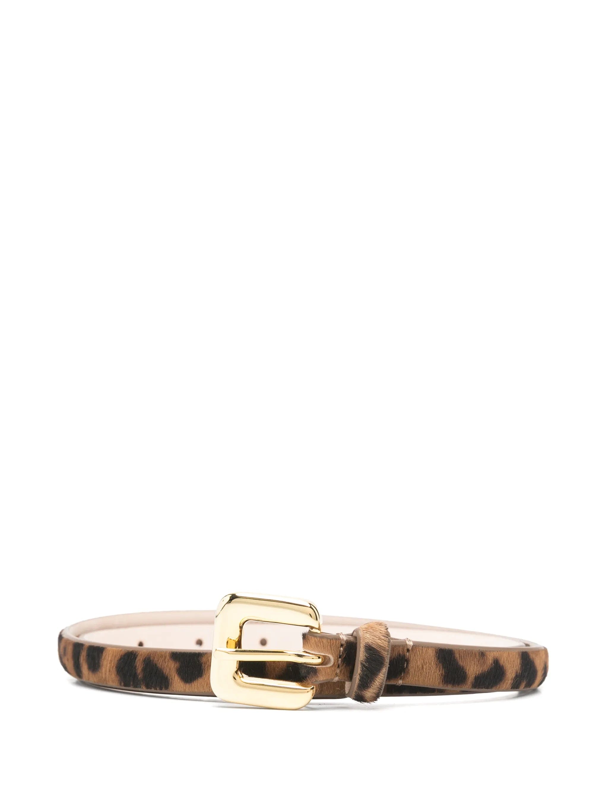Déhanche Mara jaguar - print buckled belt