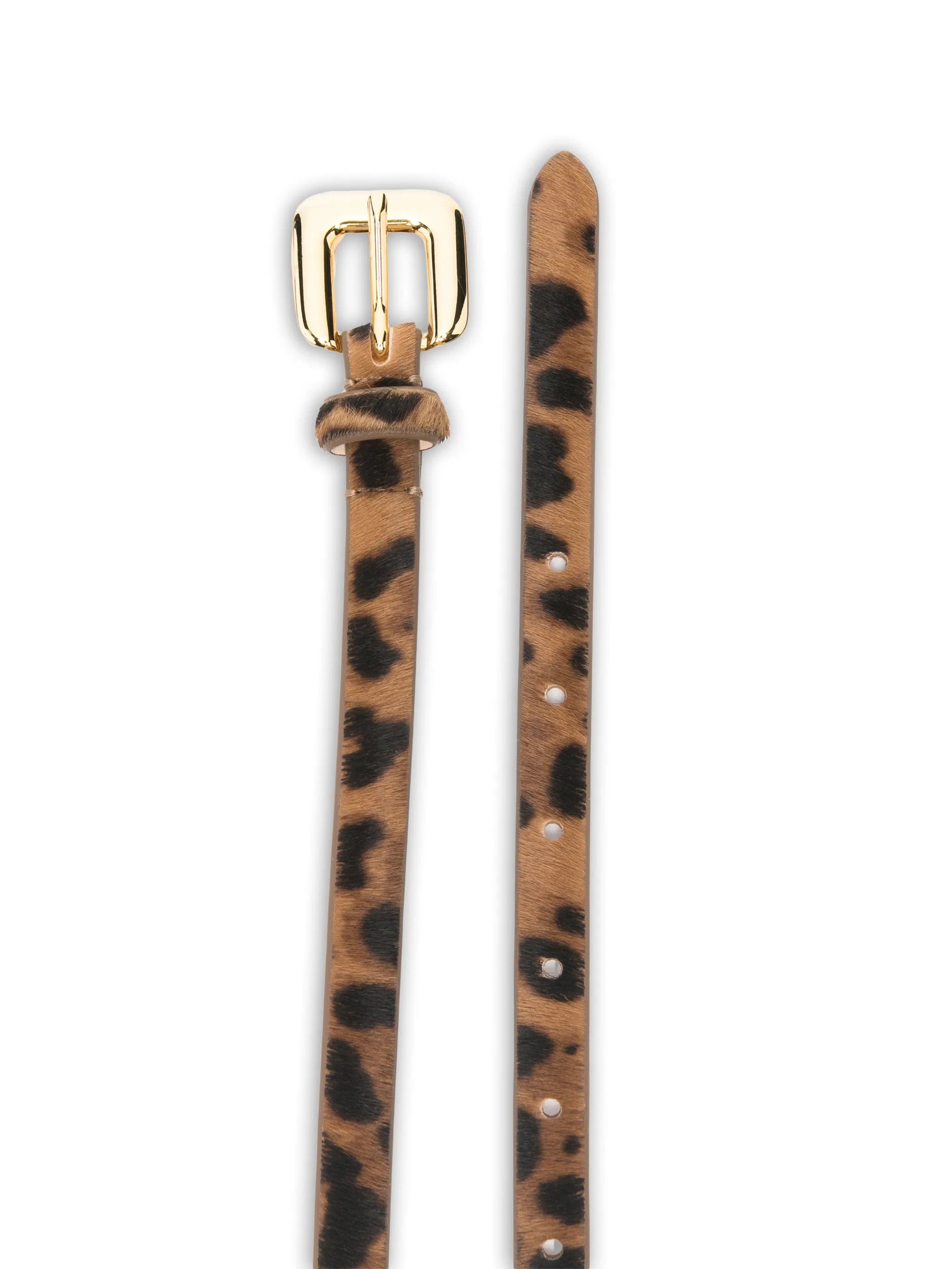 Déhanche Mara jaguar - print buckled belt