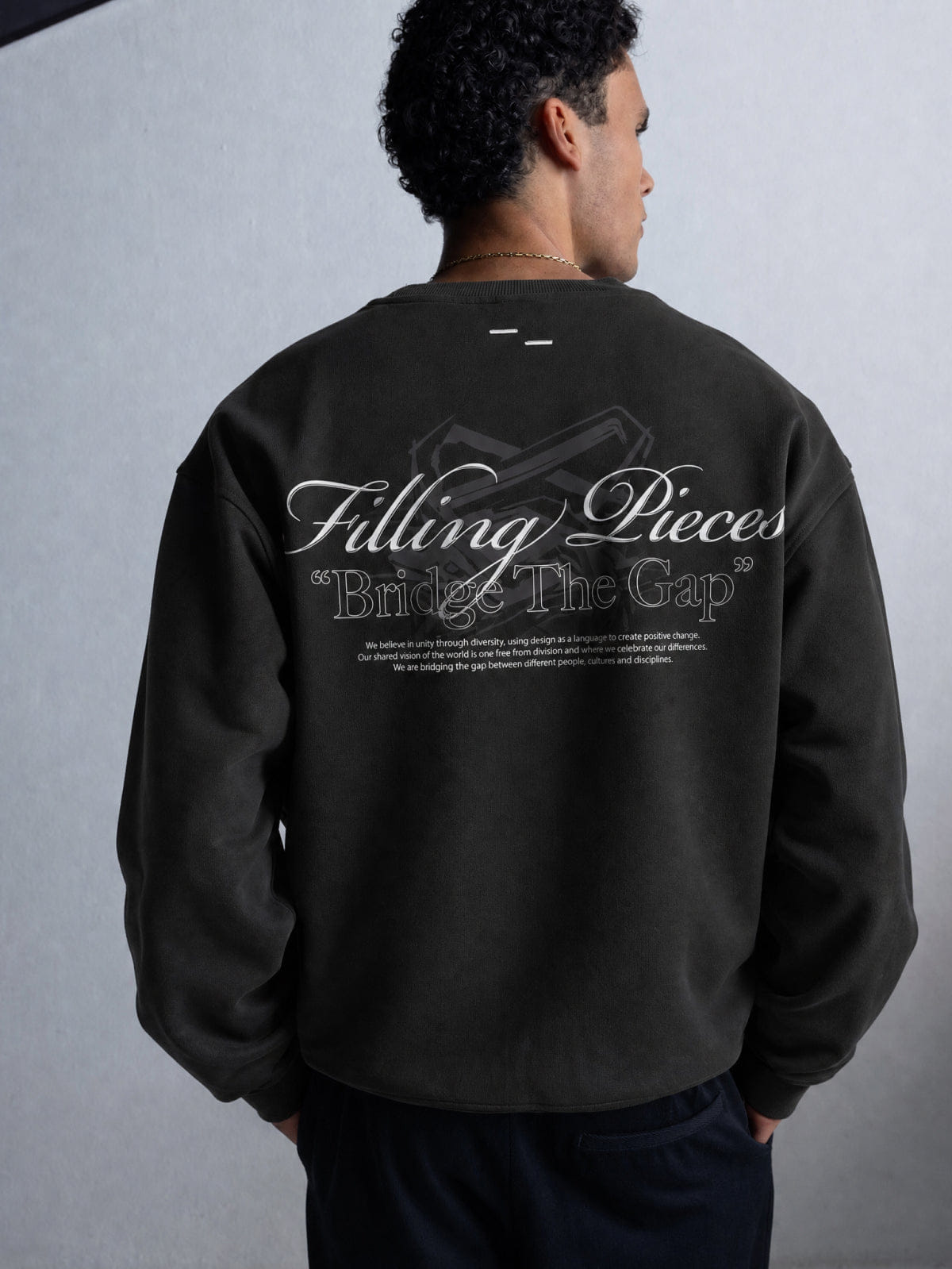 Conventional Sweatshirt Bridge the Gap Vintage Black