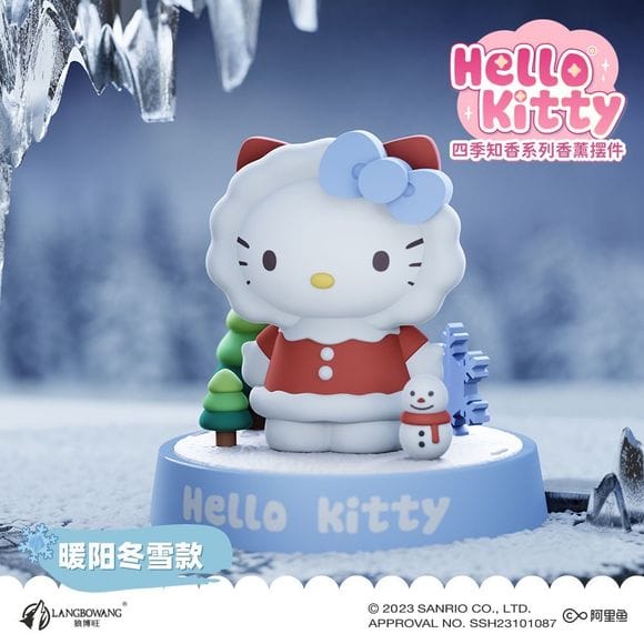Langbowang Sanrio Hello Kitty Four Seasons Aromatherapy Fragrance Series Figure - Winter
