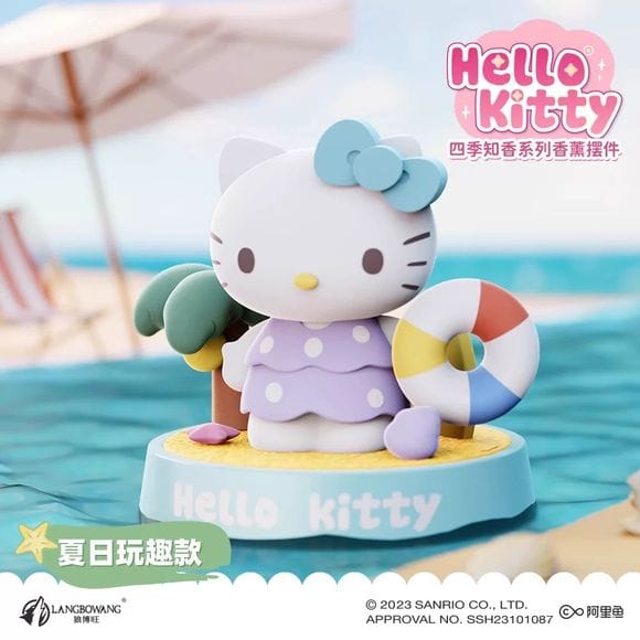 Langbowang Sanrio Hello Kitty Four Seasons Aromatherapy Fragrance Series Figure - Summer