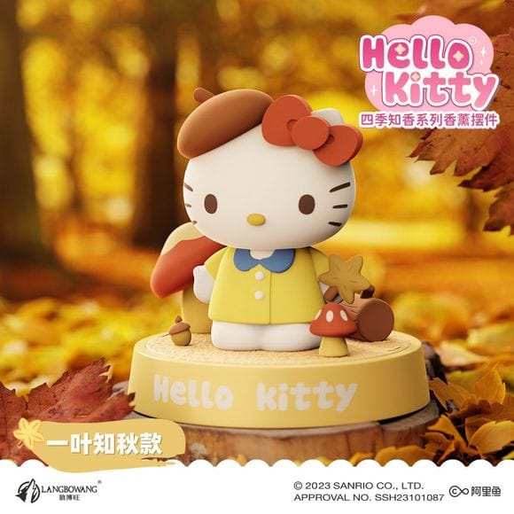 Langbowang Sanrio Hello Kitty Four Seasons Aromatherapy Fragrance Series Figure - Autumn