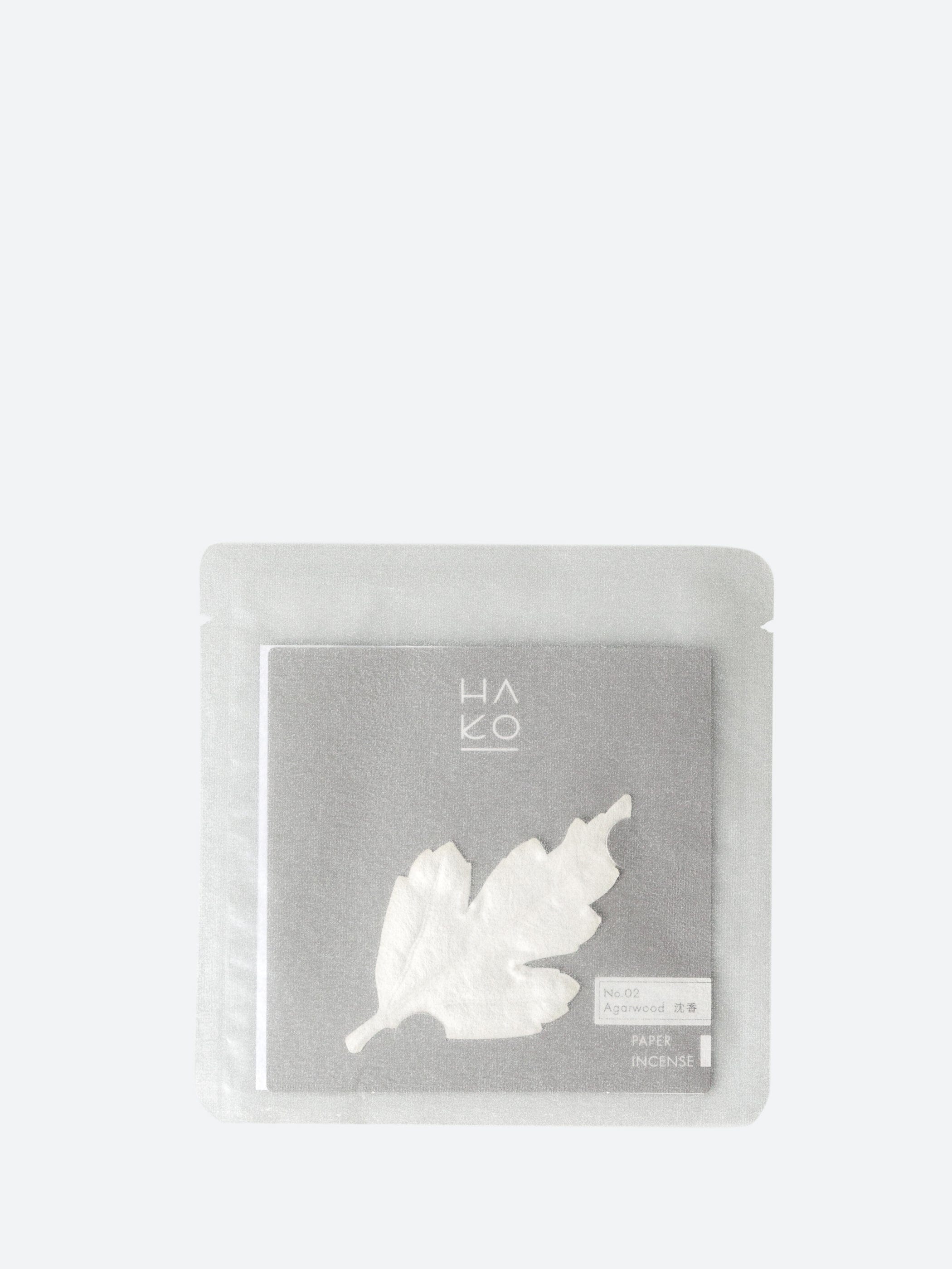 Morihata Ha Ko Paper Incense - Agar Wood