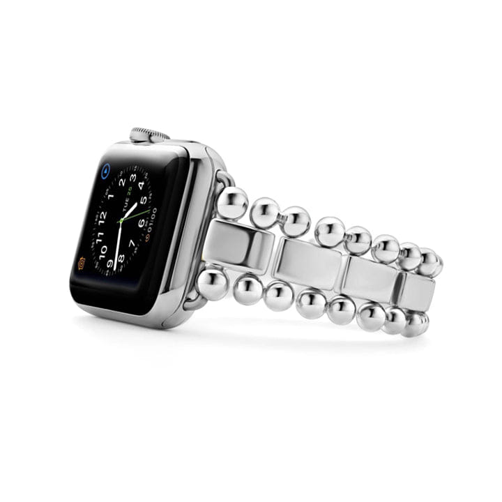Lagos Smart Caviar Sterling Silver Watch Bracelet 38 - 45 mm - 12 - 90001 - 7