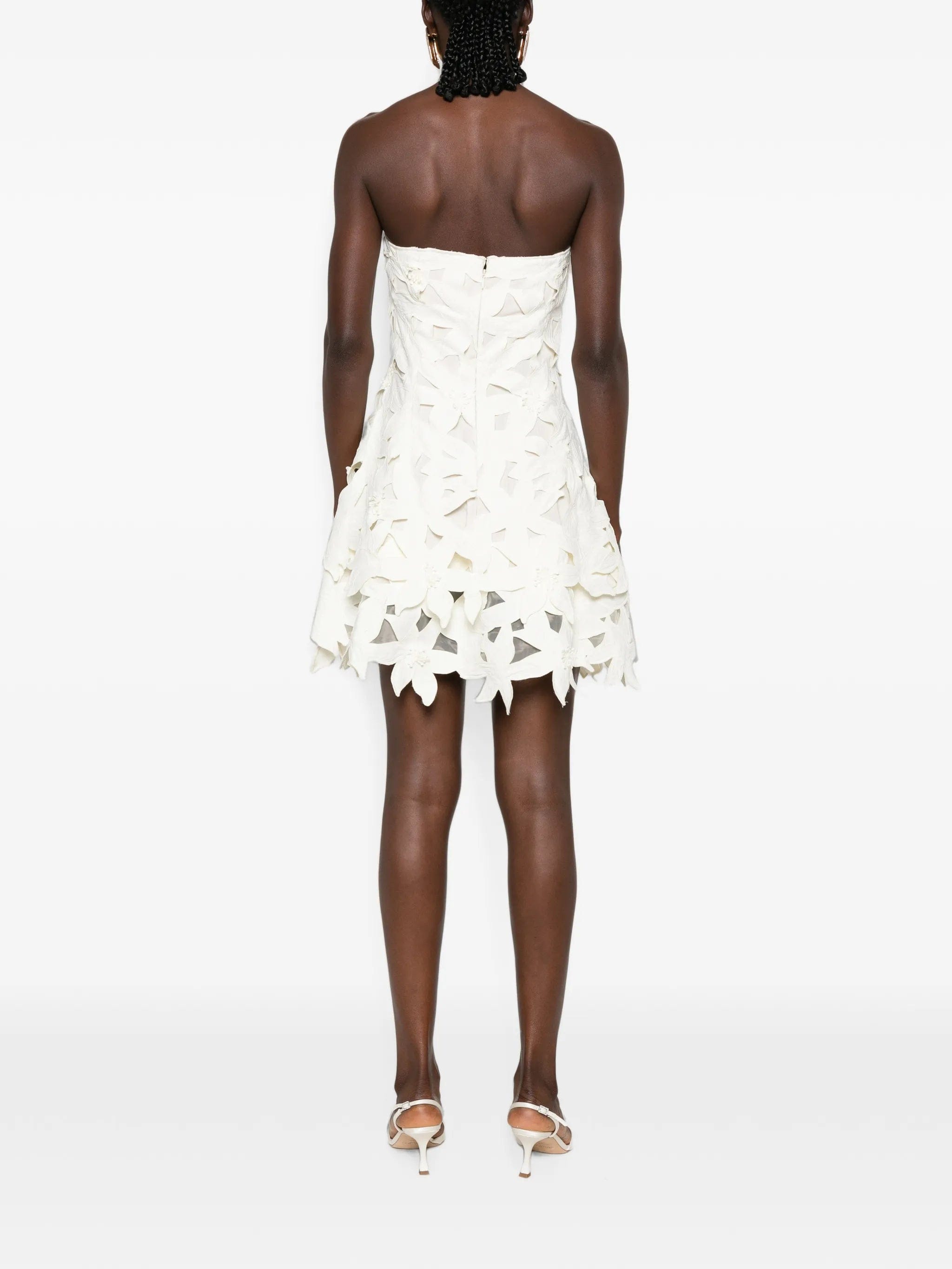 Simkhai floral - appliqué mini dress