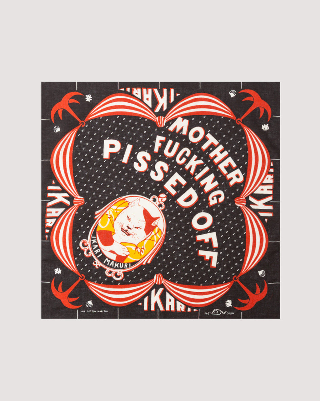 Kapital Ikarimakuri Bandana - Ivory/Bone