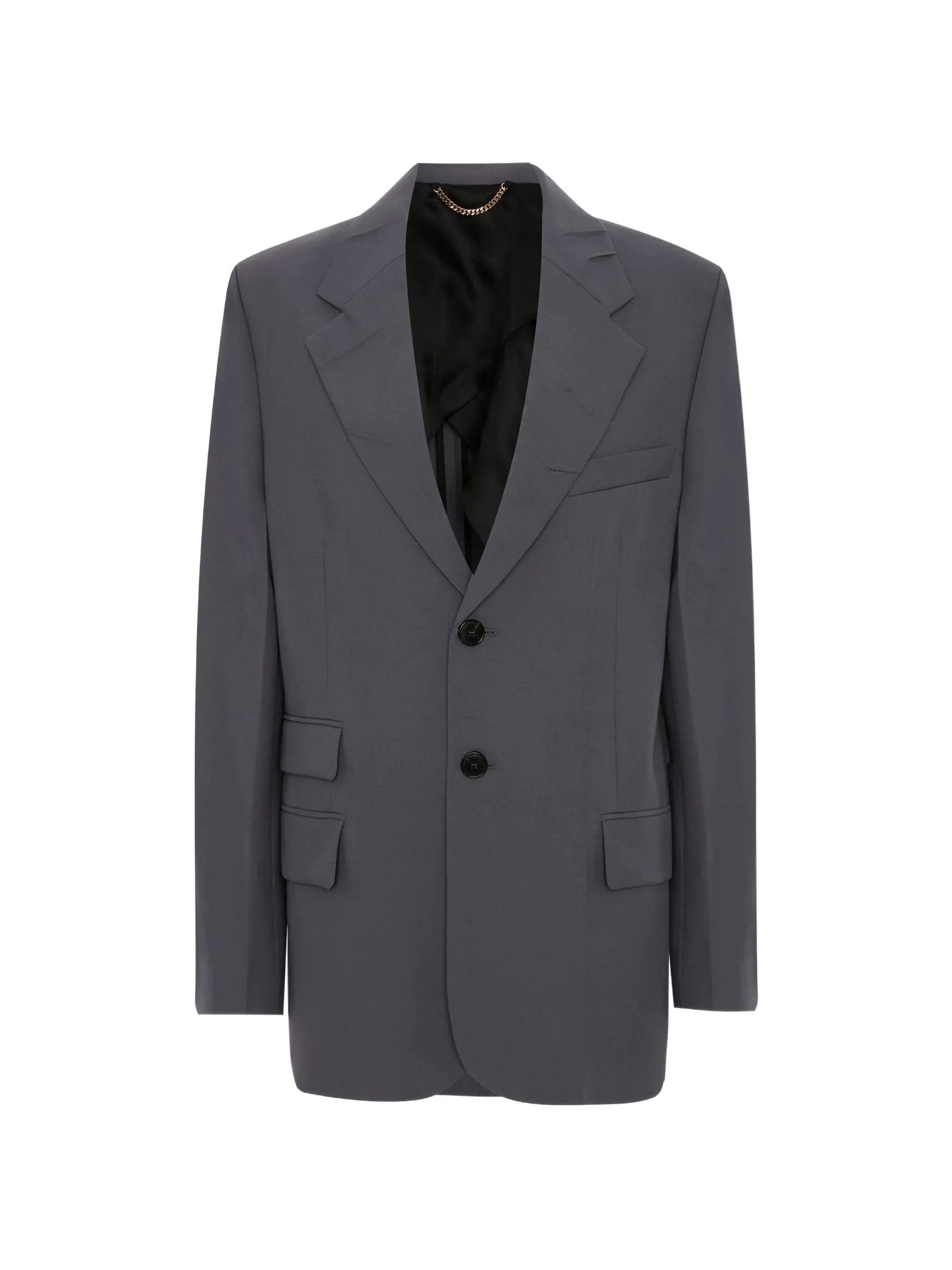 Victoria Beckham step collar tailored blazer