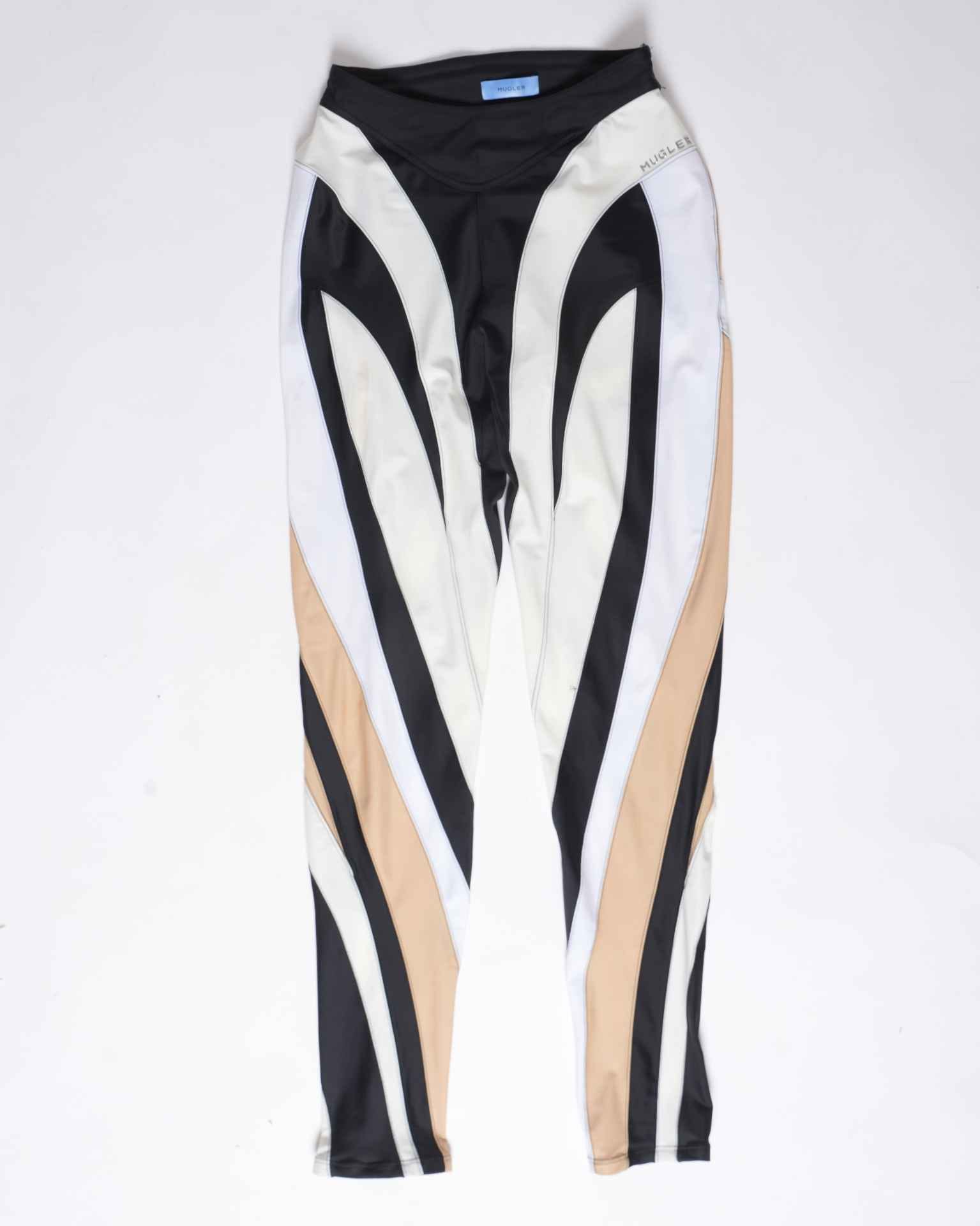 Mugler Paneled Leggings
