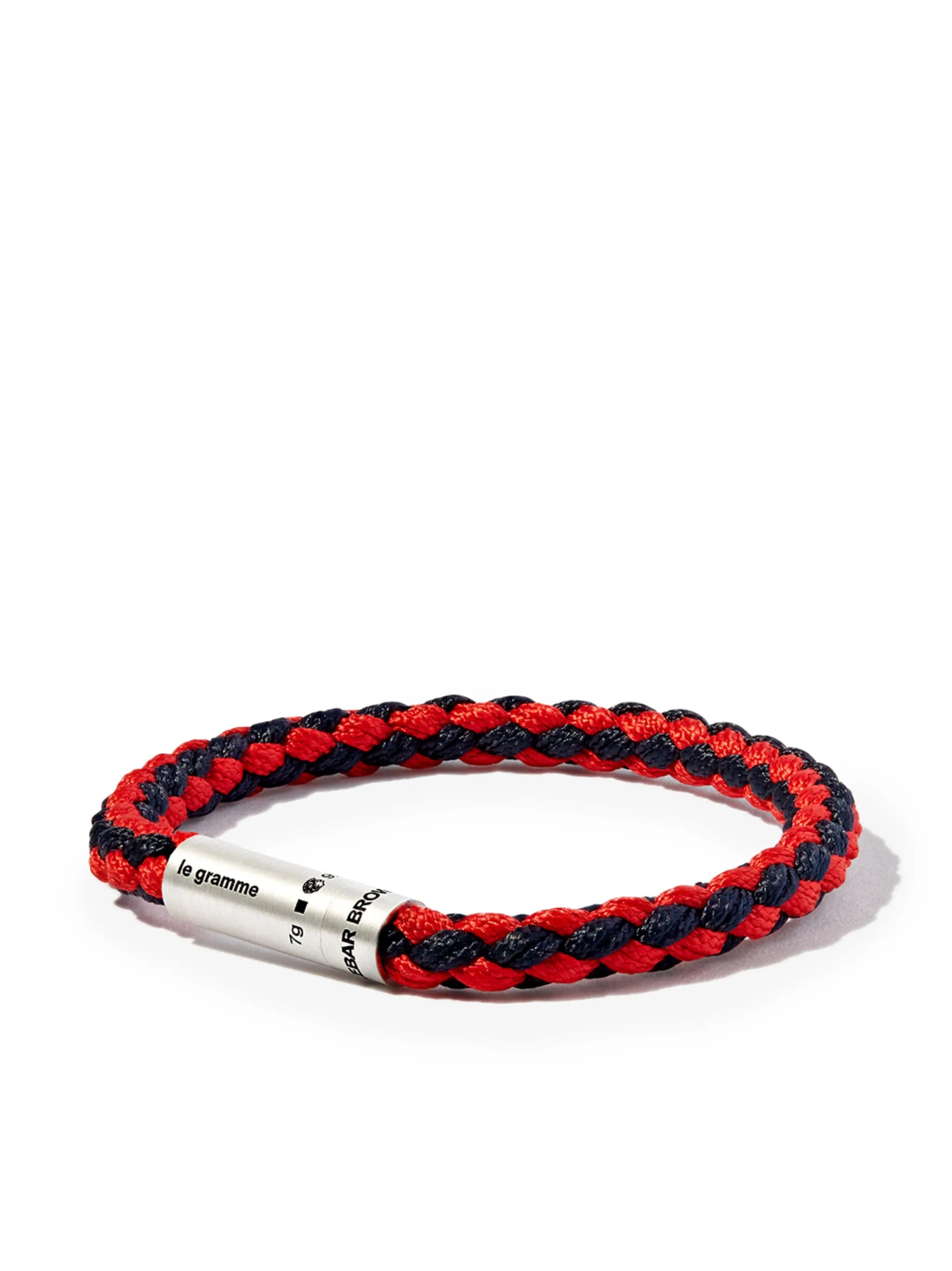 Le Gramme x Orlebar Brown braided bracelet