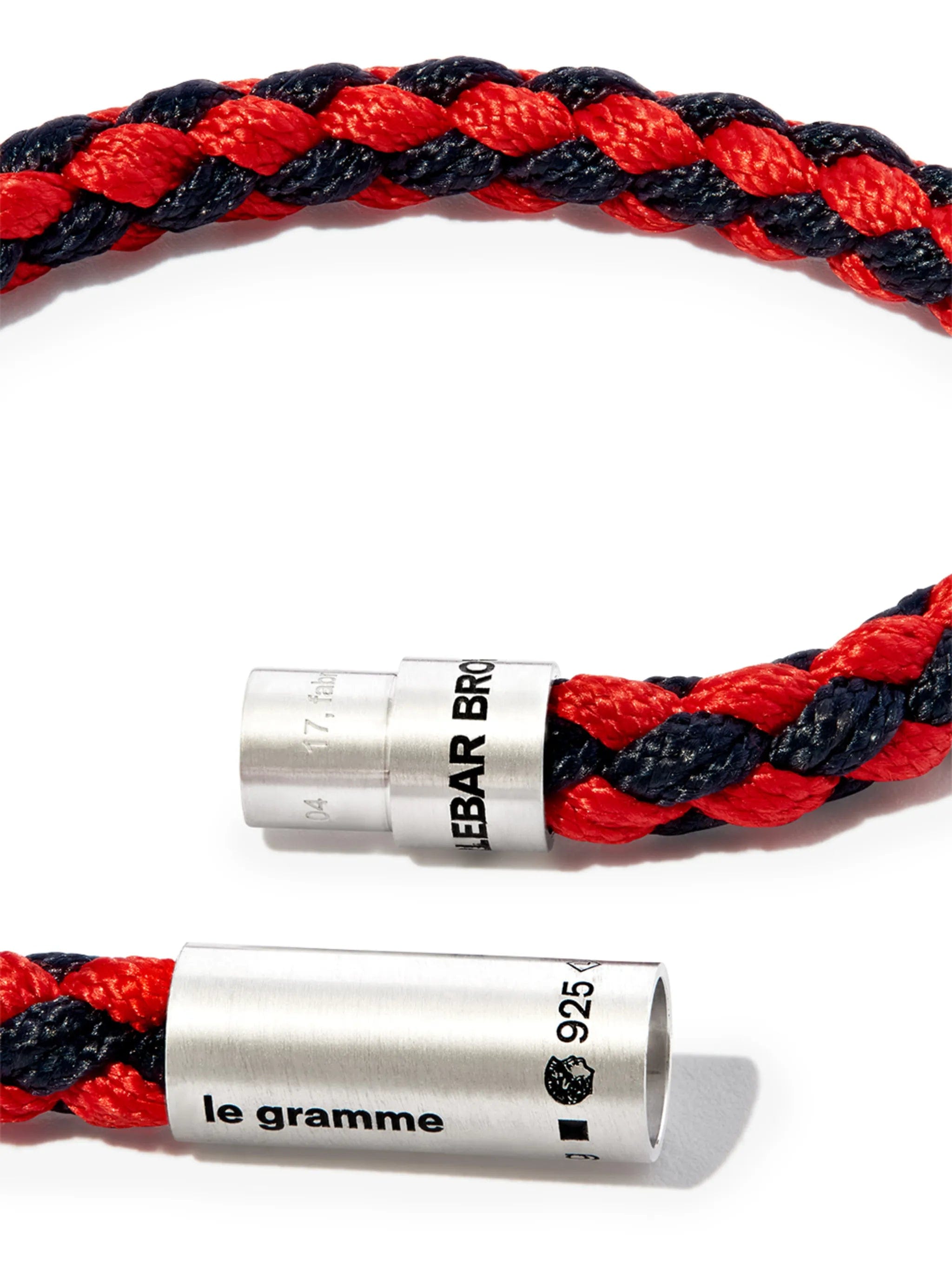 Le Gramme x Orlebar Brown braided bracelet