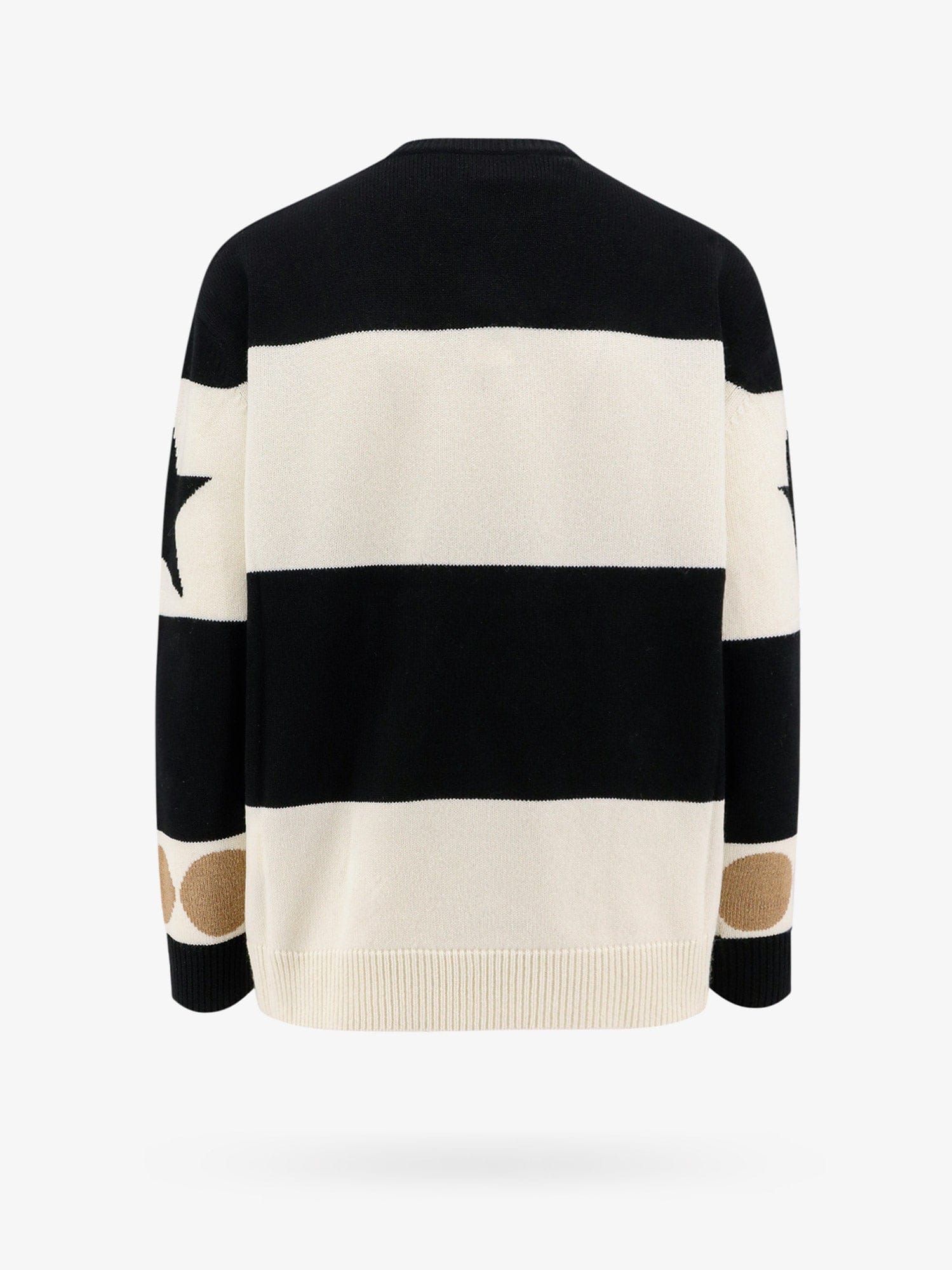 MAX MARA Wool and cashmere sweater with flocked 1951 motif
