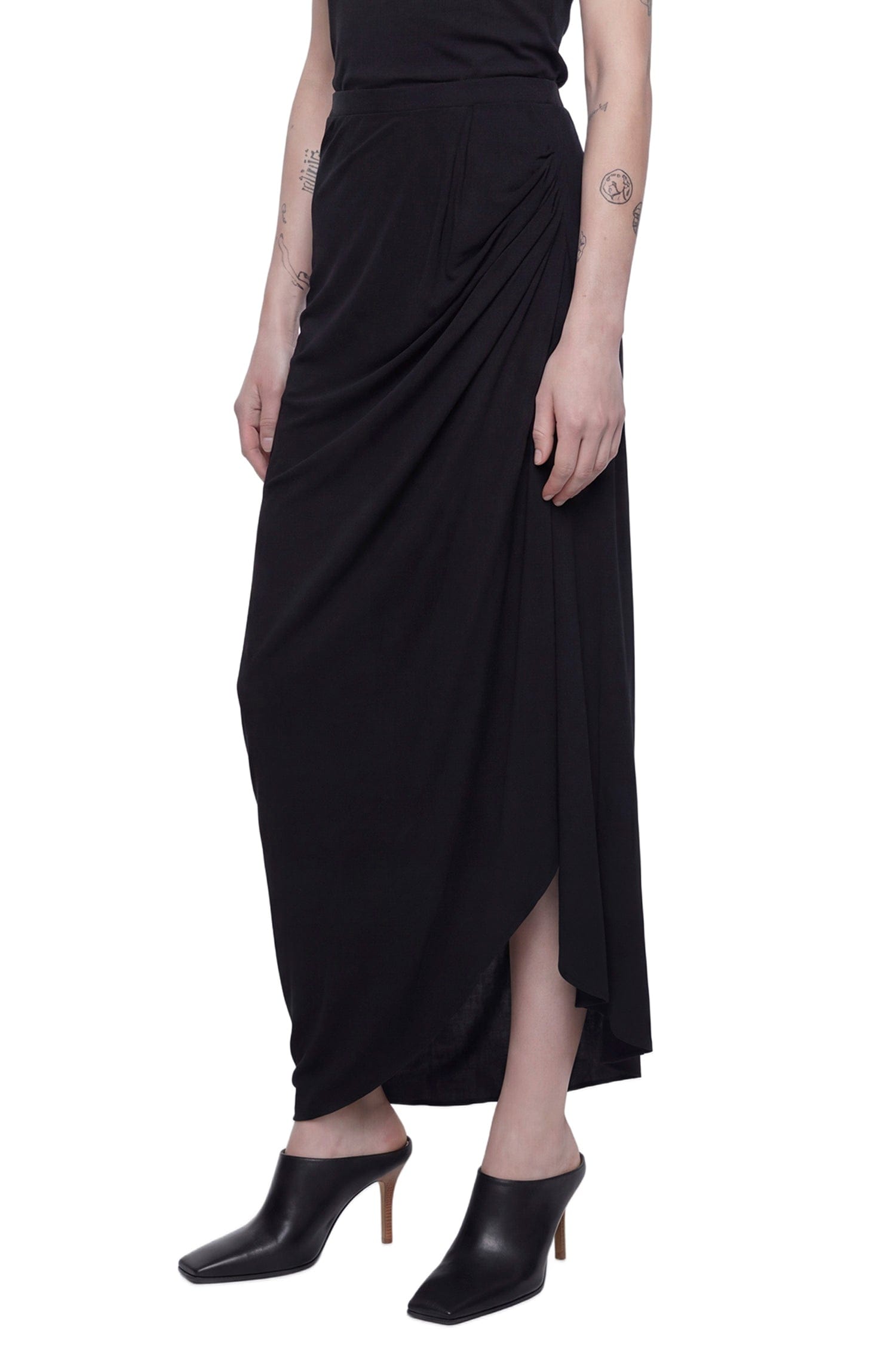 Alaia Gathered Skirt