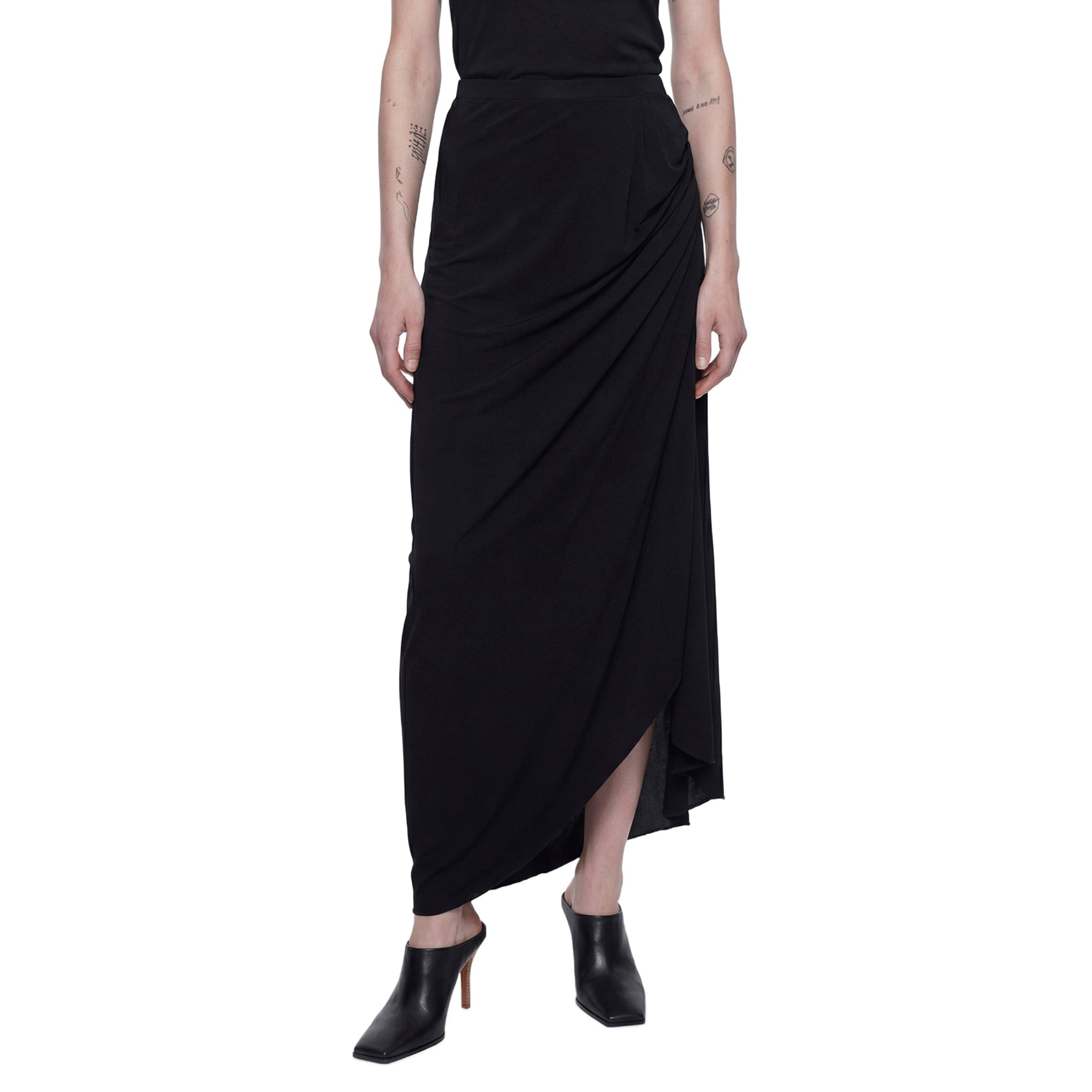 Alaia Gathered Skirt