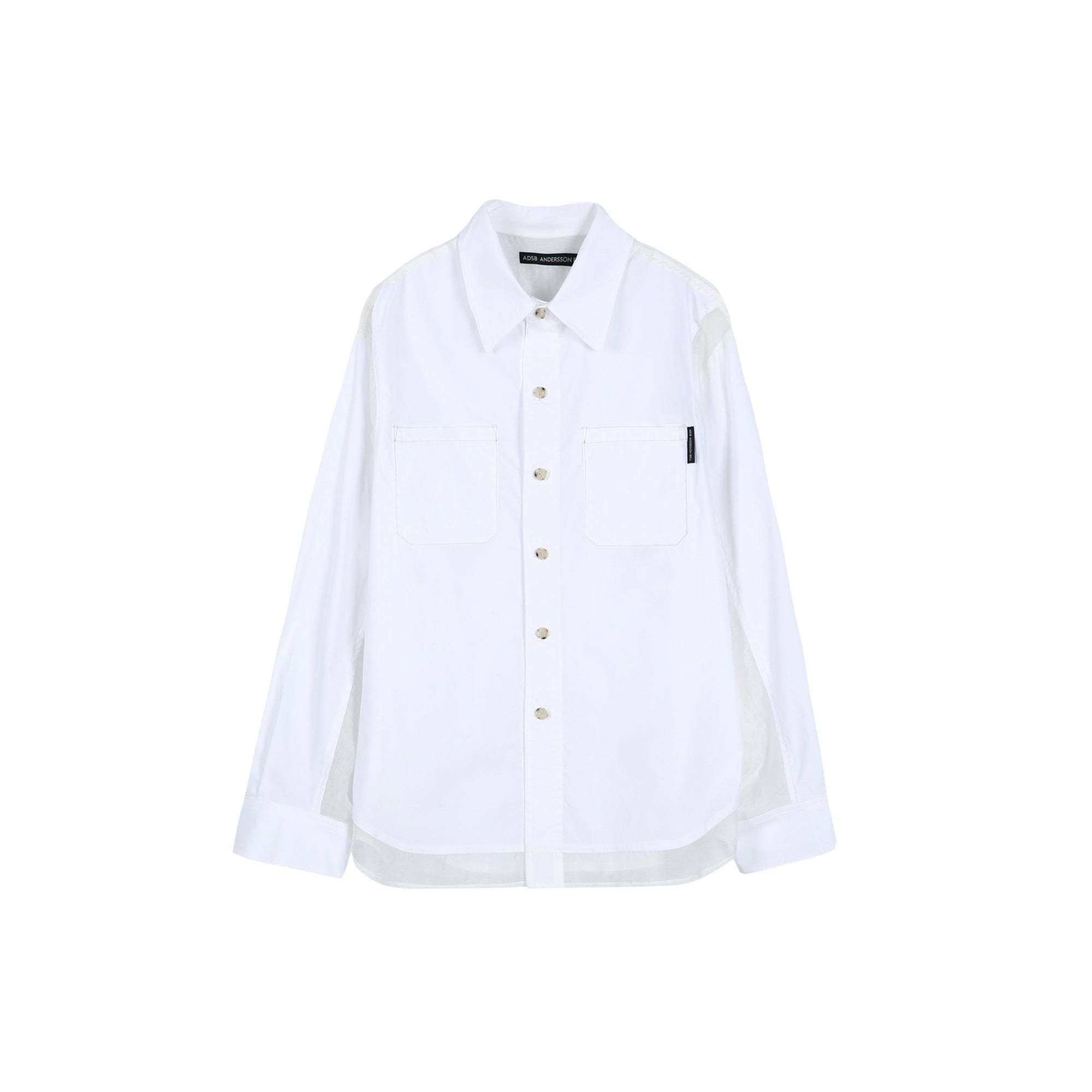 Andersson Bell Mens Aprol Organza Panel Shirt
