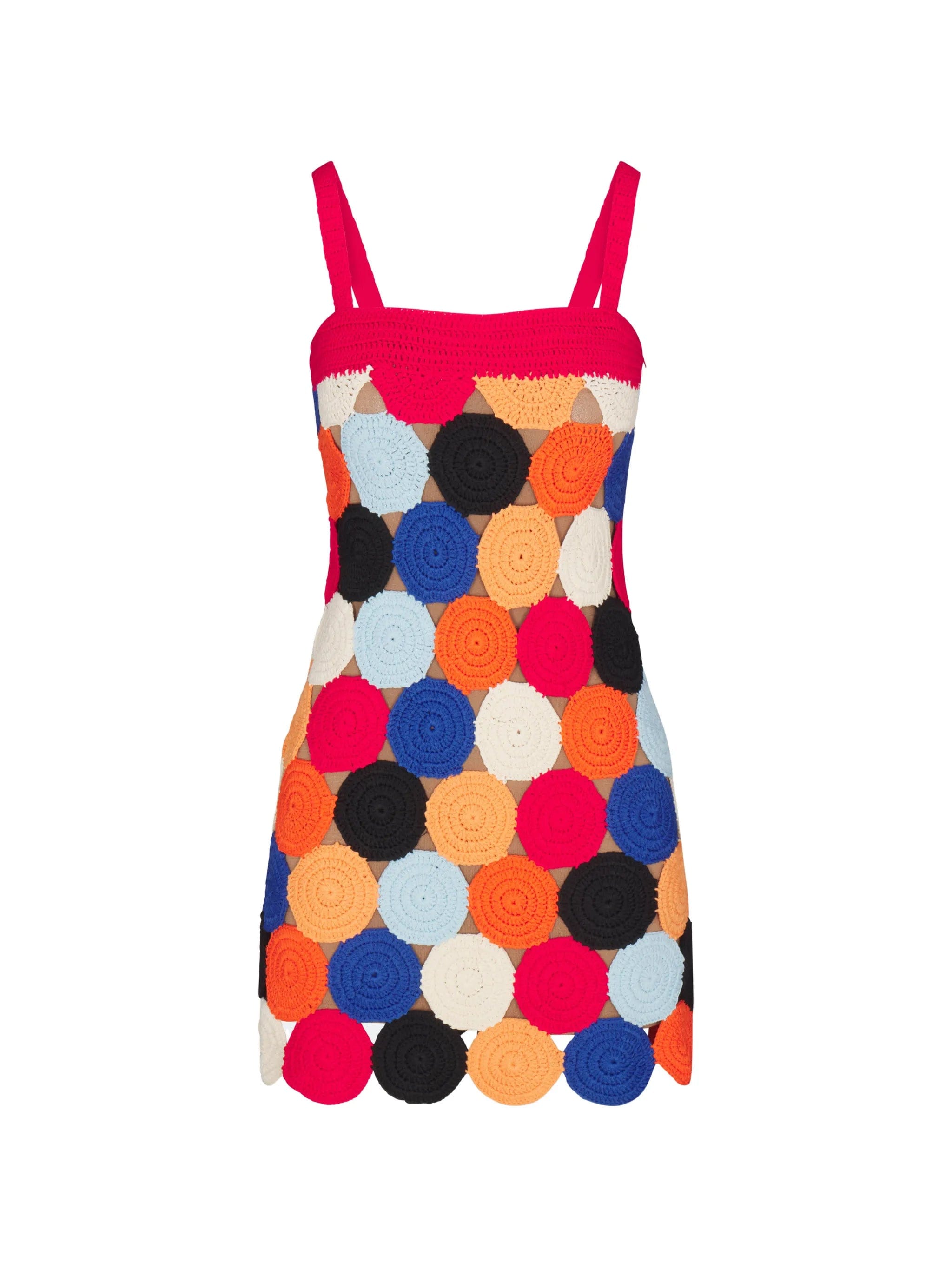Simon Miller Beep Beep crochet - knit mini dress