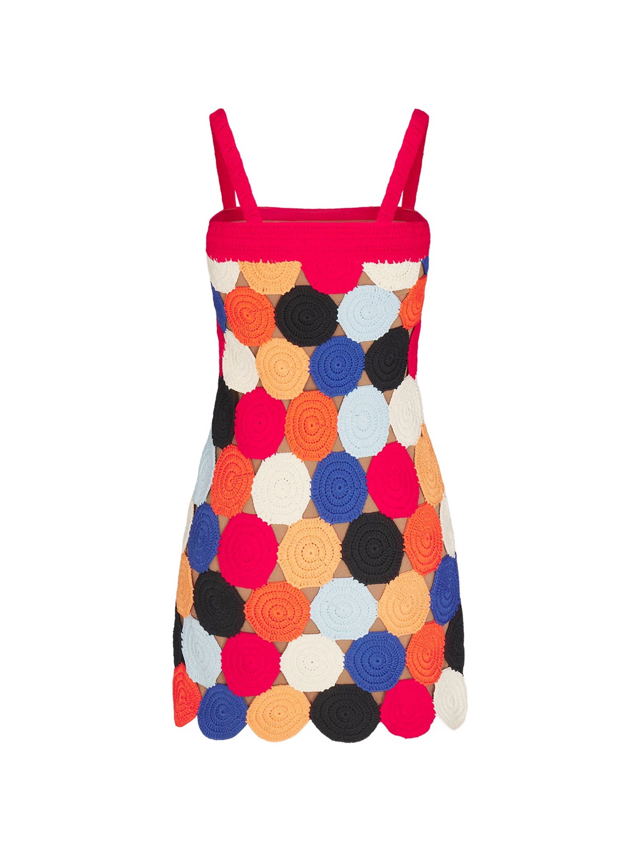 Simon Miller Beep Beep crochet - knit mini dress