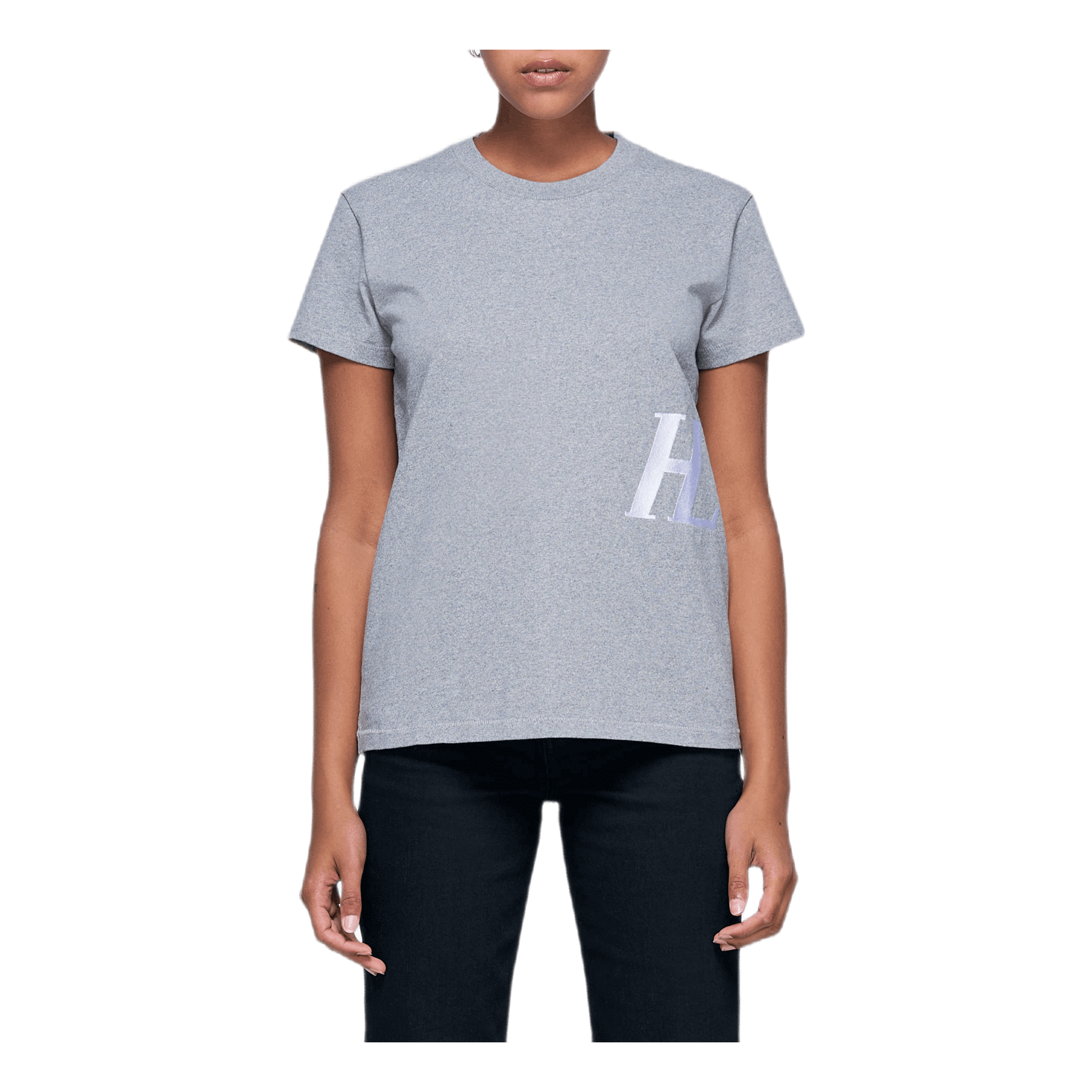 Helmut Lang Femme Little T-Shirt Gray