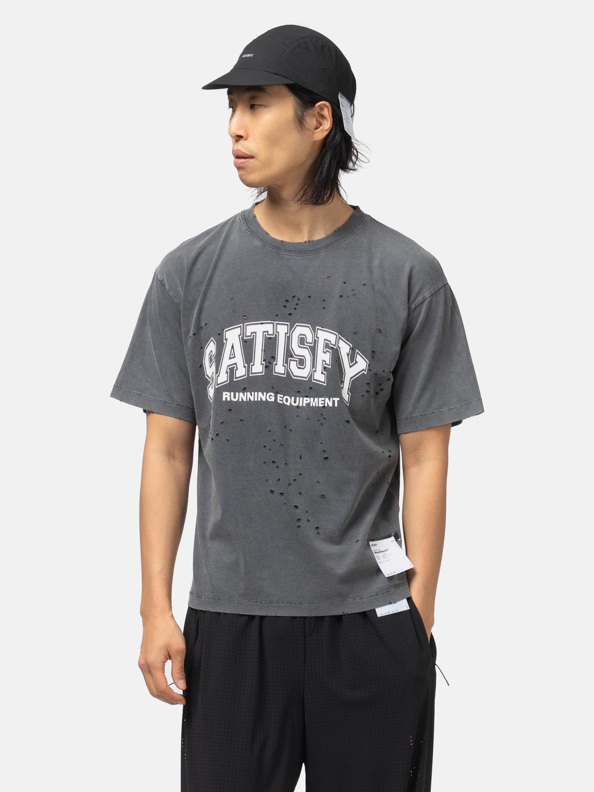 Satisfy MothTech T - Shirt #4 Aged Black