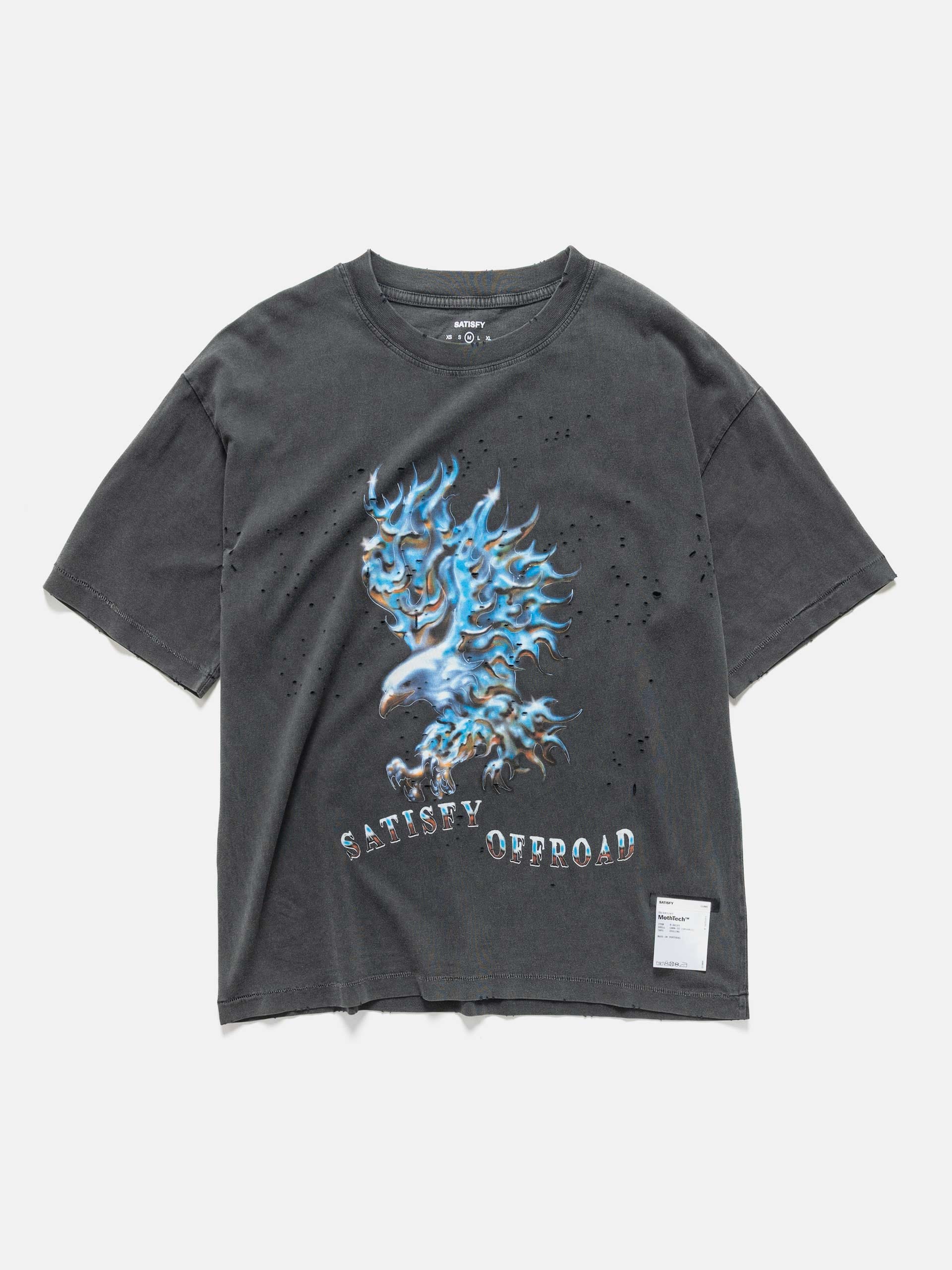 Satisfy MothTech™ T - Shirt #1 Aged Black