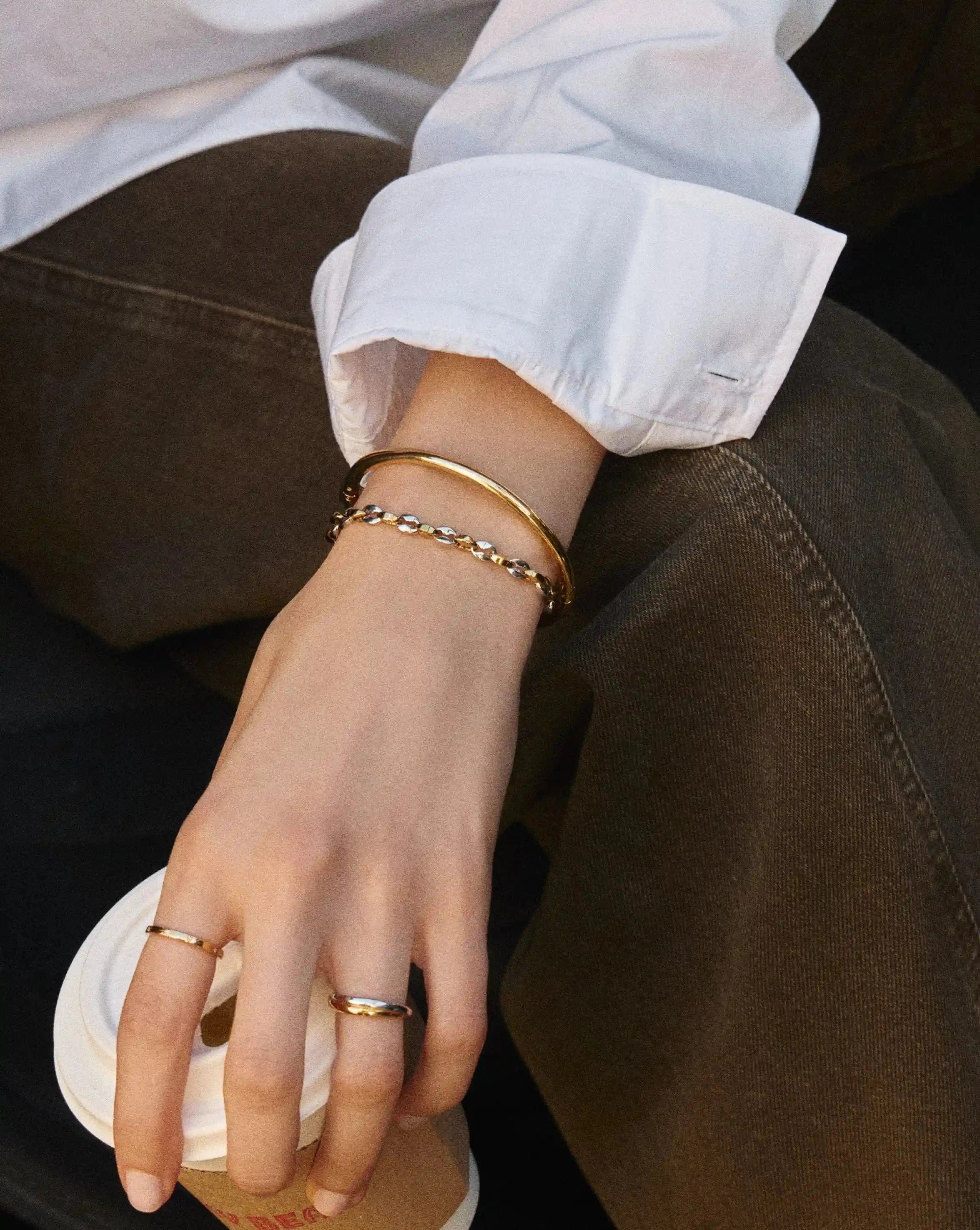 Missoma The Mix it Up Bracelet Set | Mixed Metal