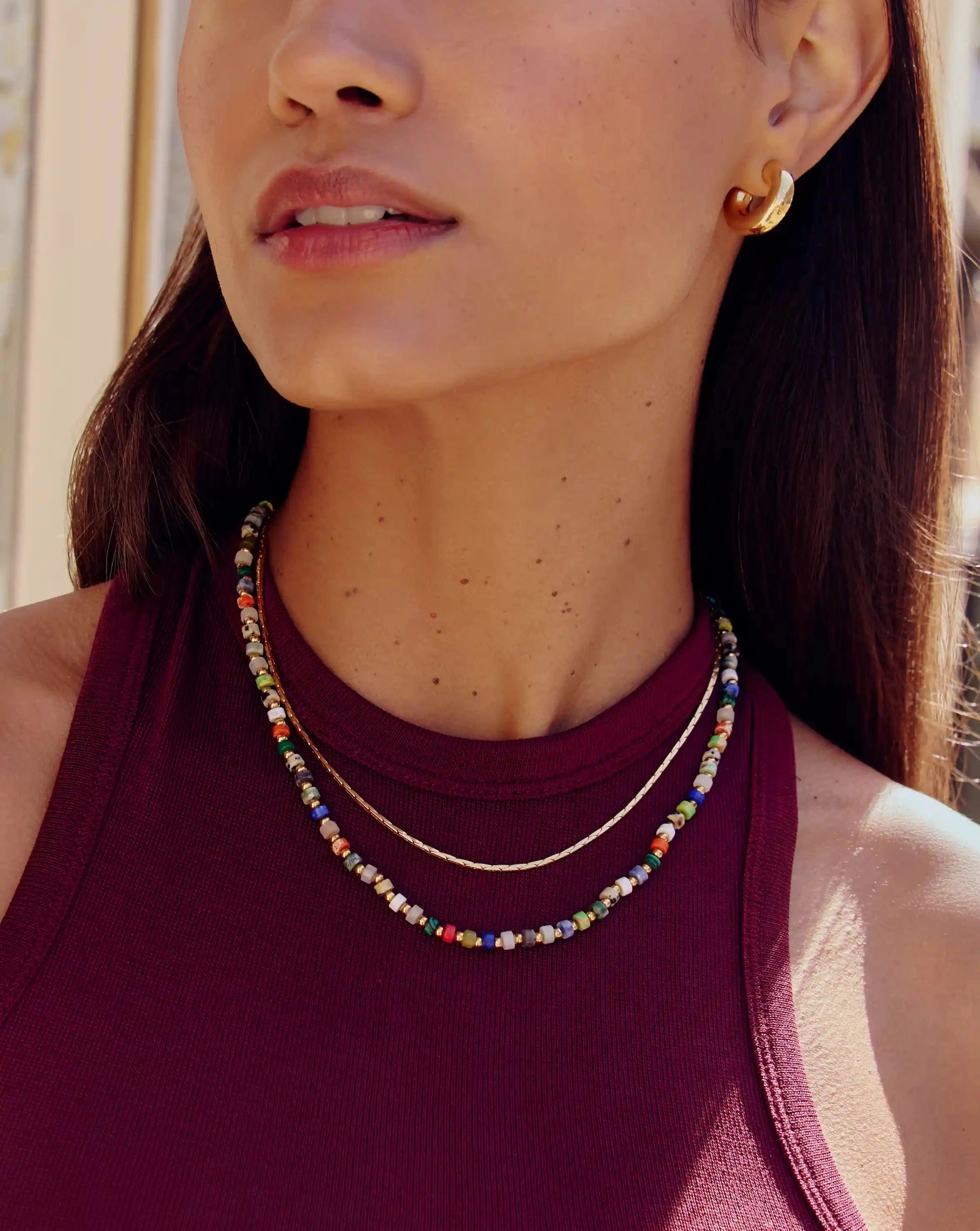 Missoma Short Beaded Necklace