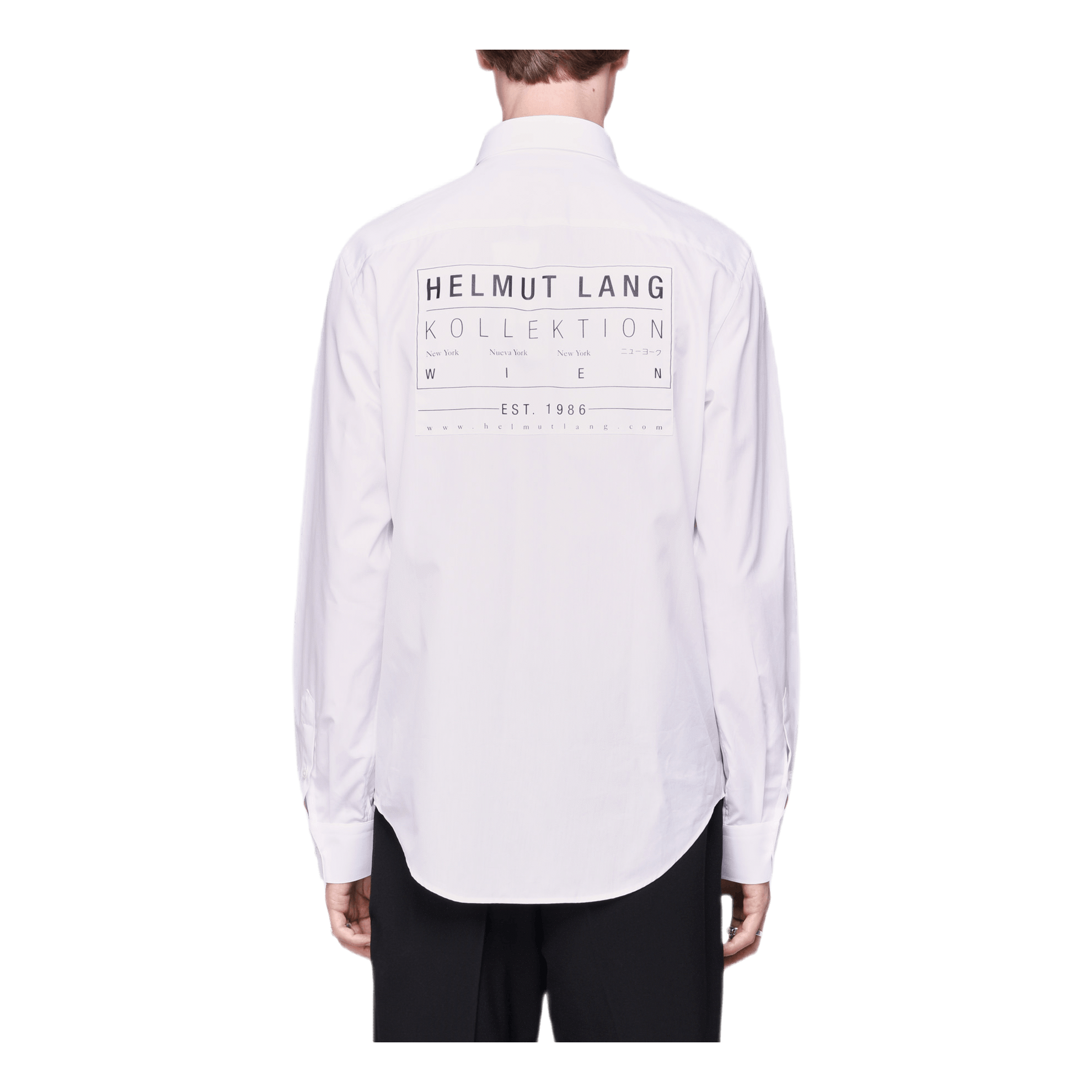 Helmut Lang Patched Shirt White