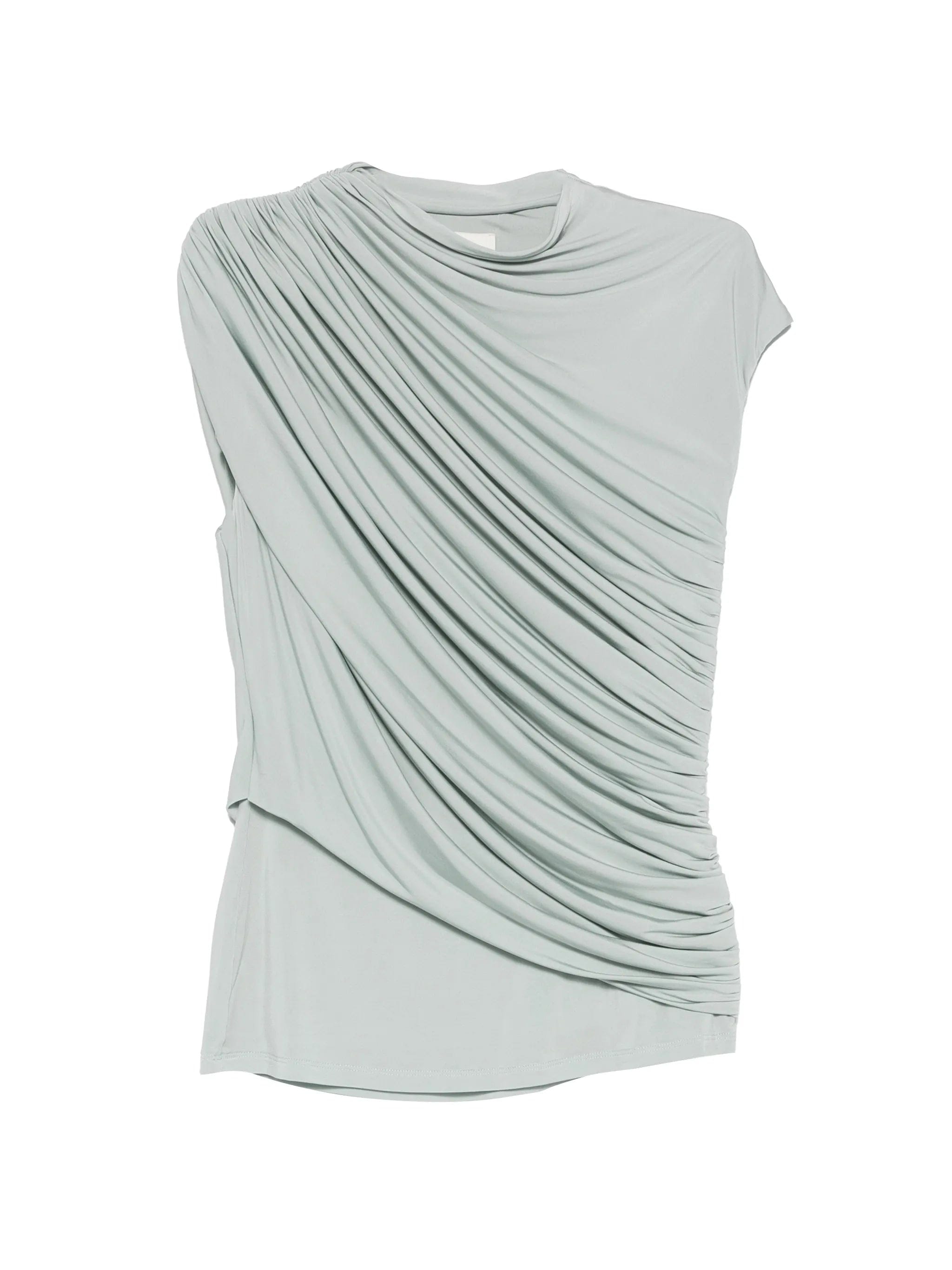TOVE Khari draped jersey top