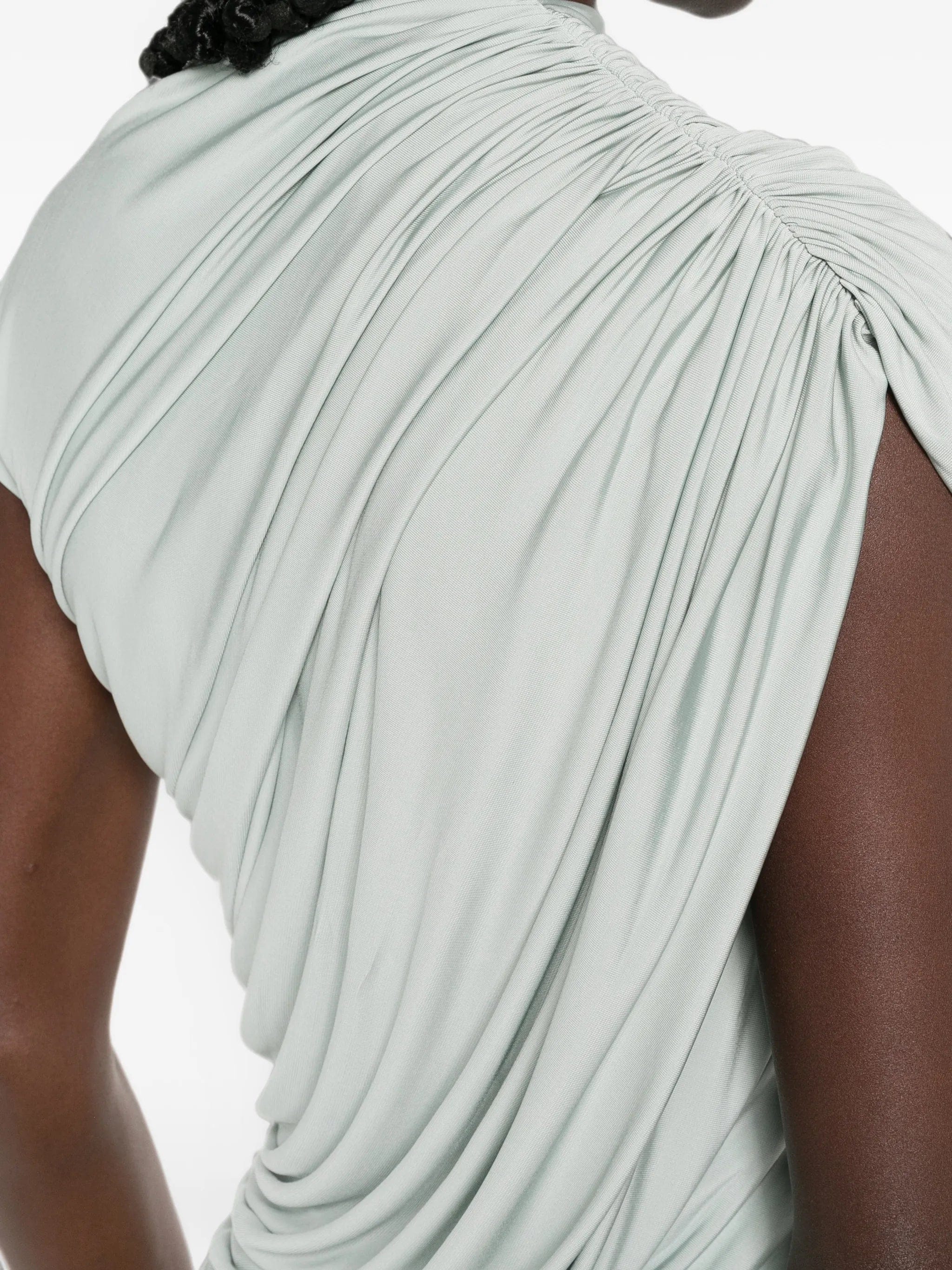 TOVE Khari draped jersey top