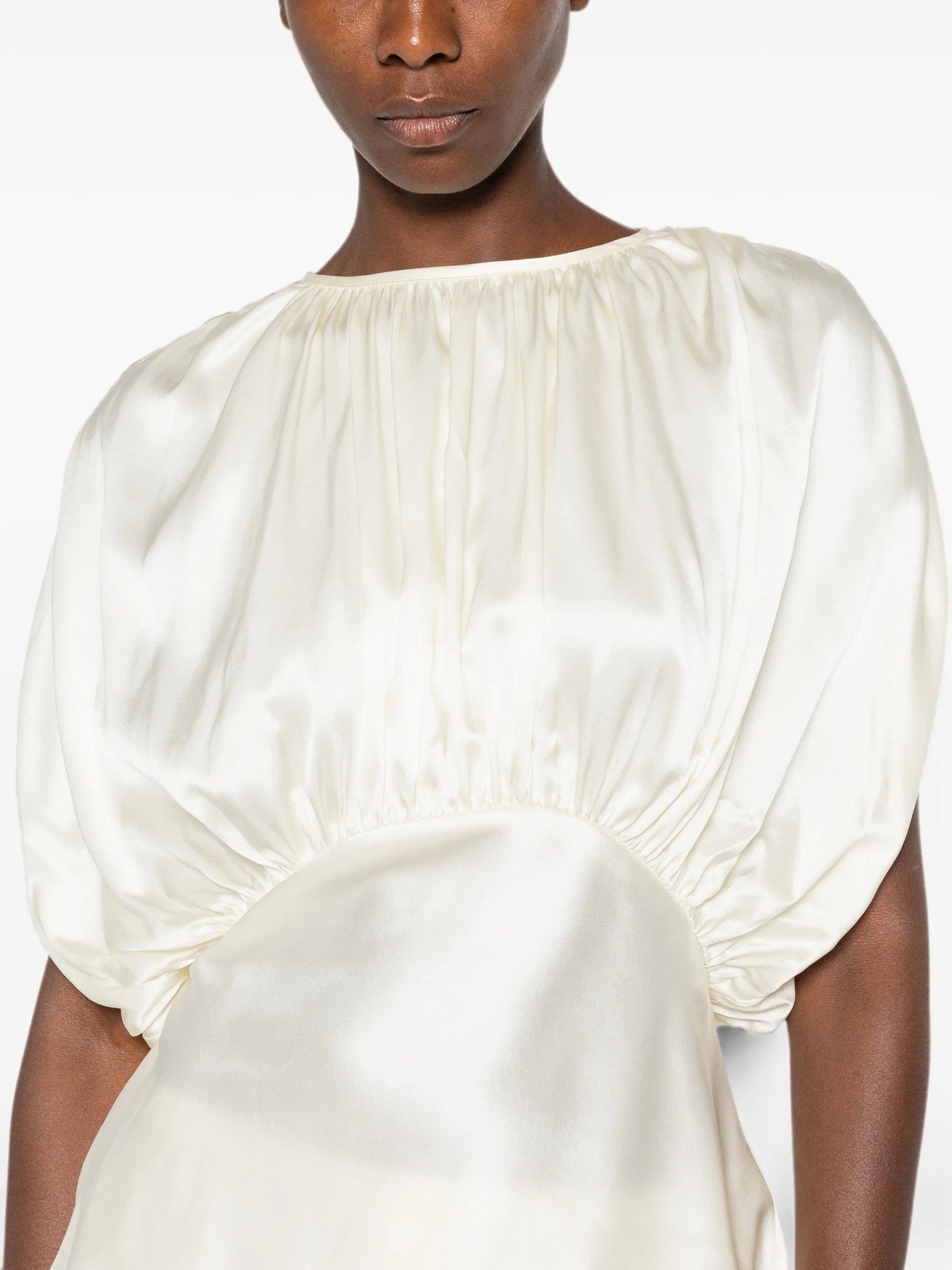 TOVE Peta ruched blouse