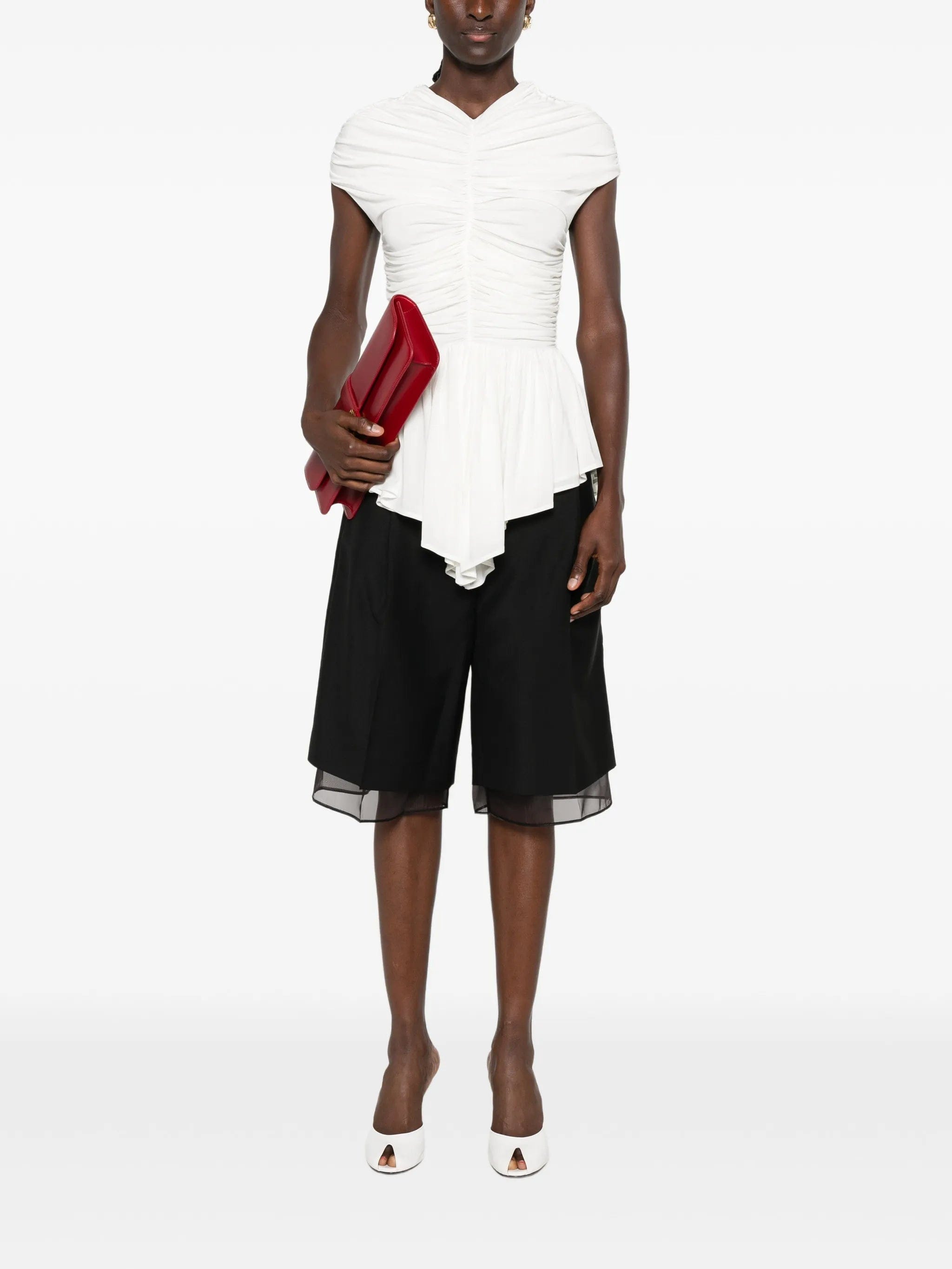 TOVE Gabor ruched blouse