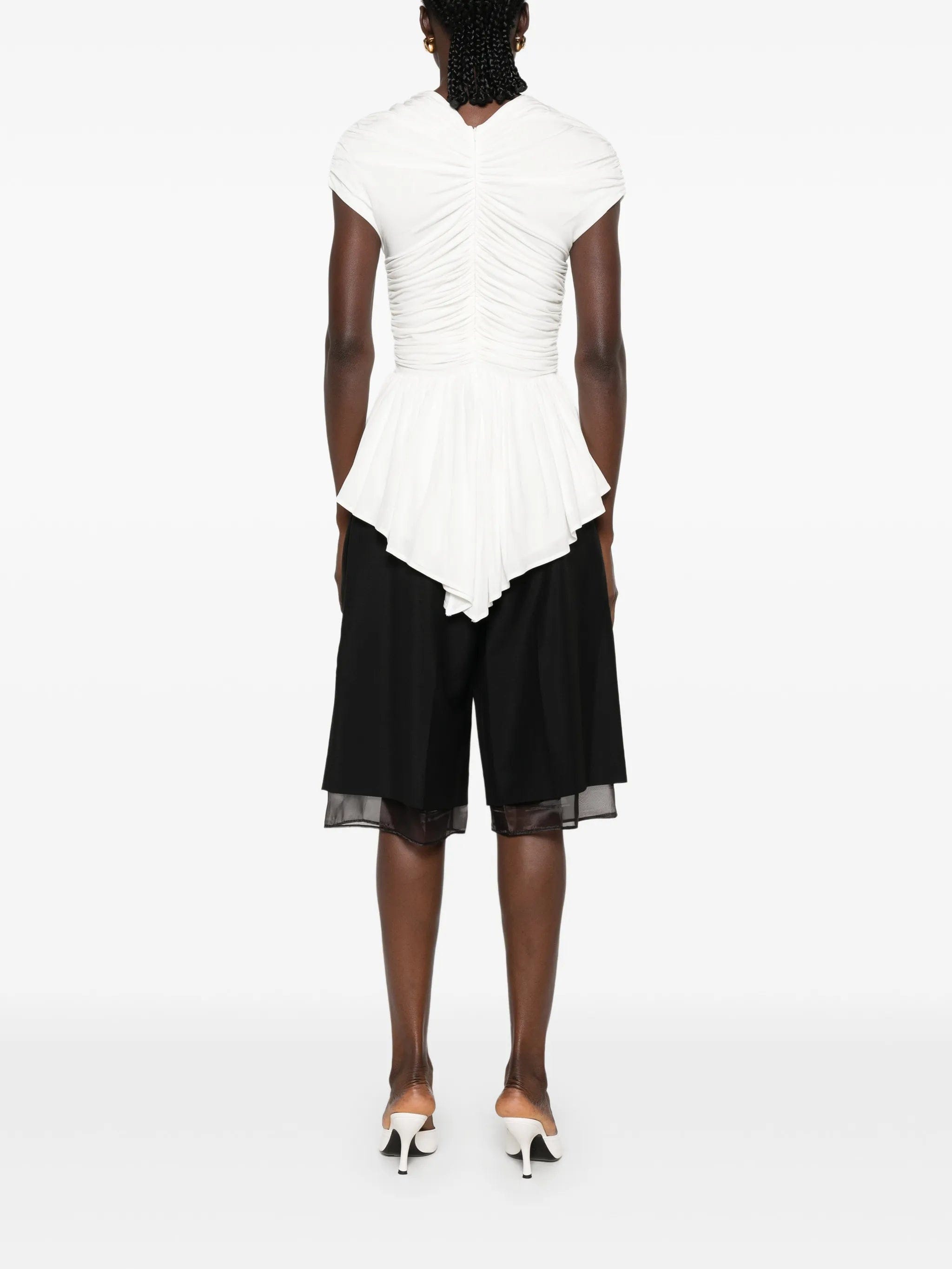 TOVE Gabor ruched blouse