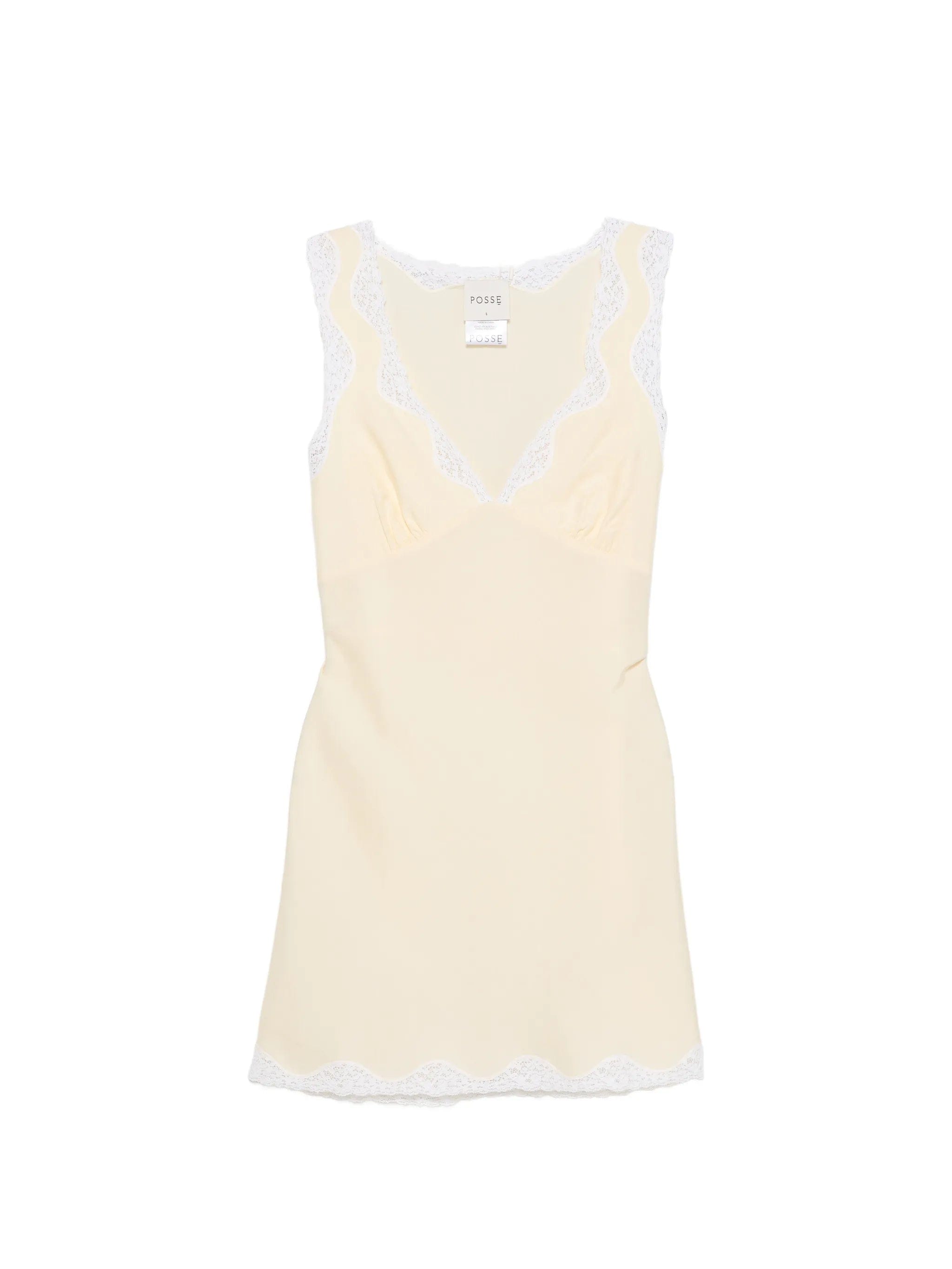 Posse Tabitha lace - trim mini dress