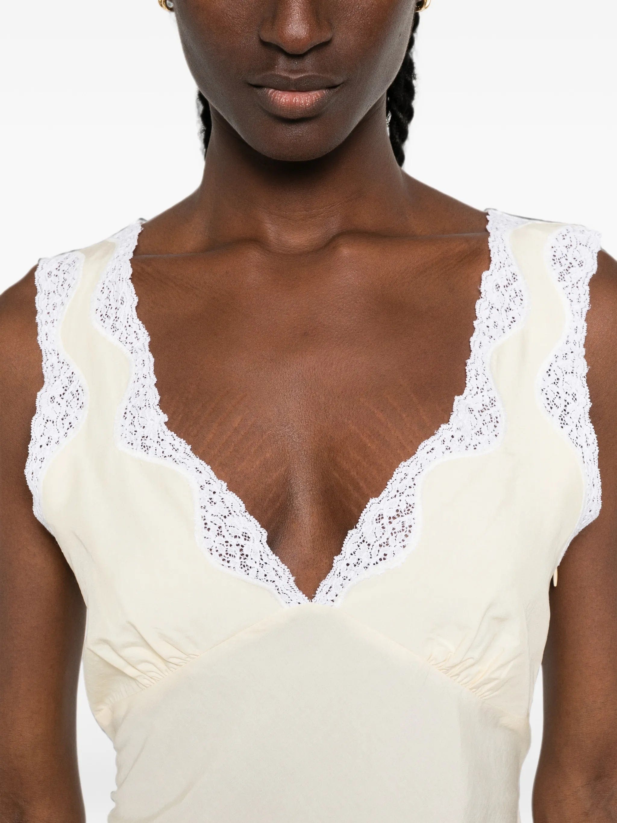 Posse Tabitha lace - trim mini dress