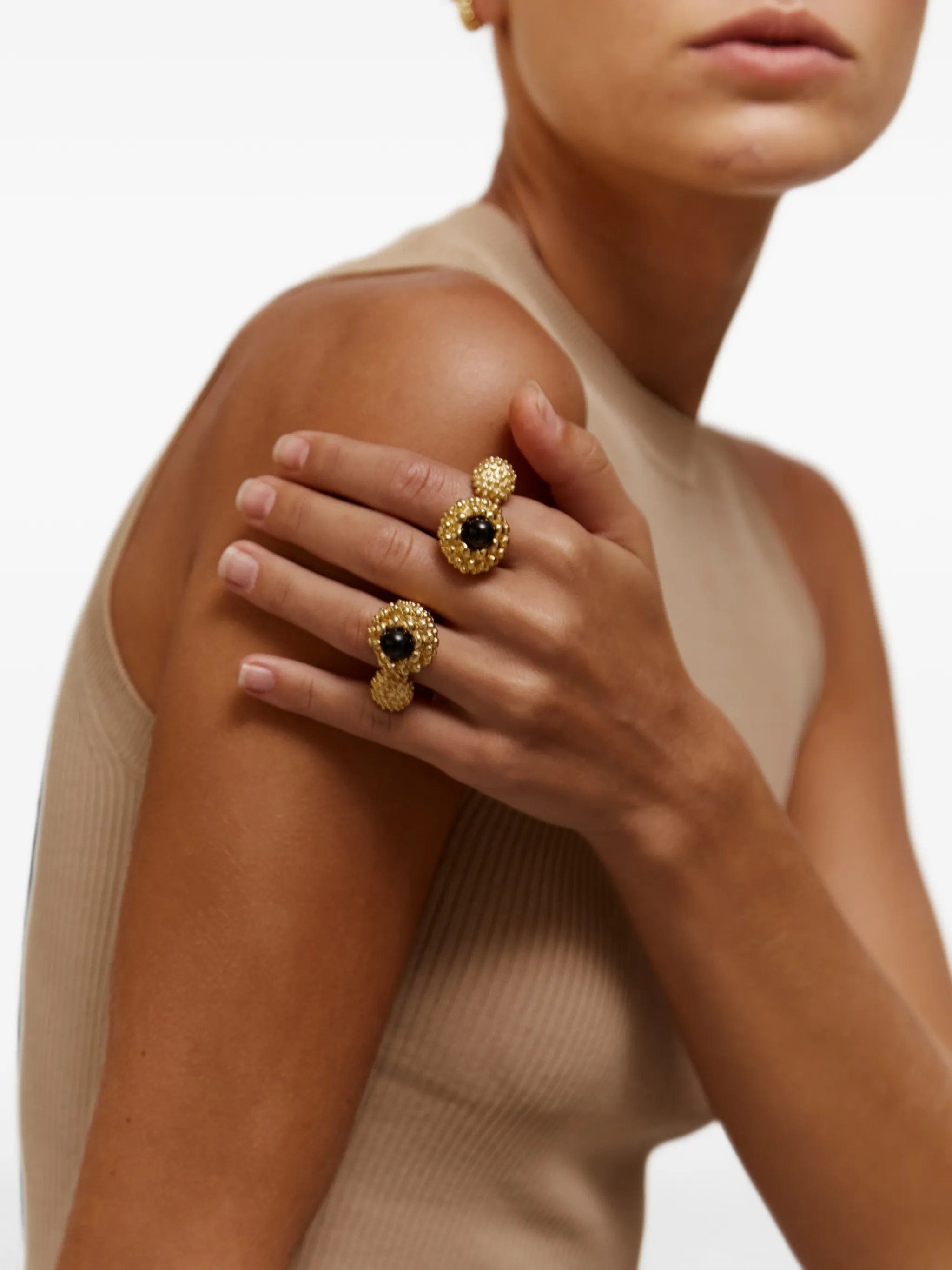 Paola Sighinolfi Karpos onyx ring