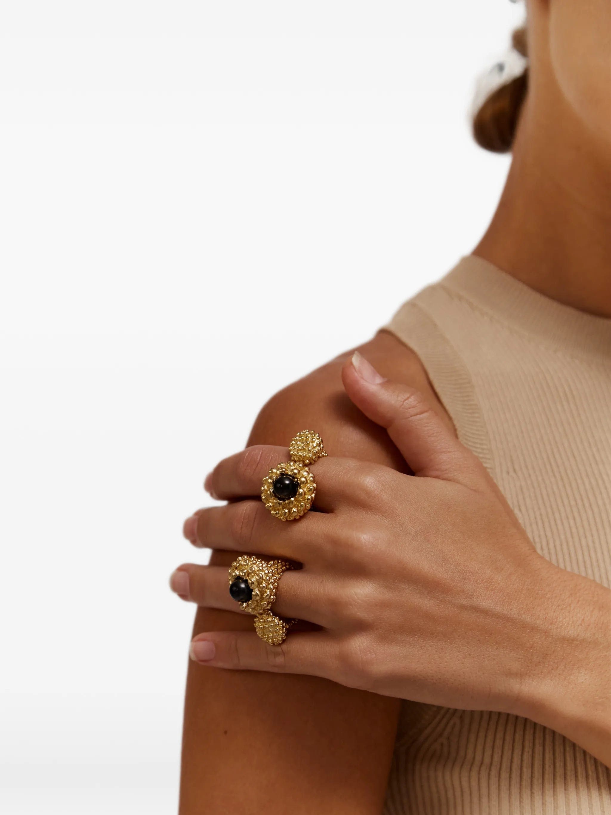 Paola Sighinolfi Karpos onyx ring