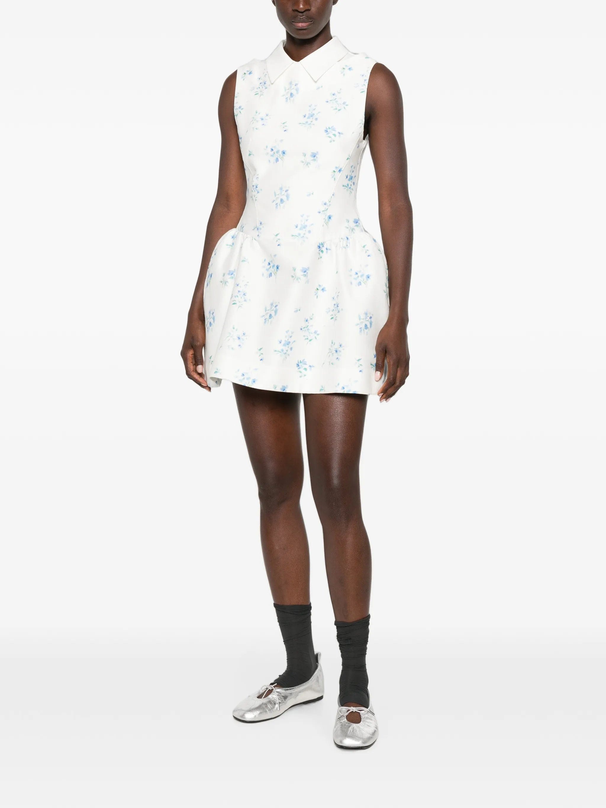 Shushu/tong floral - print mini dress