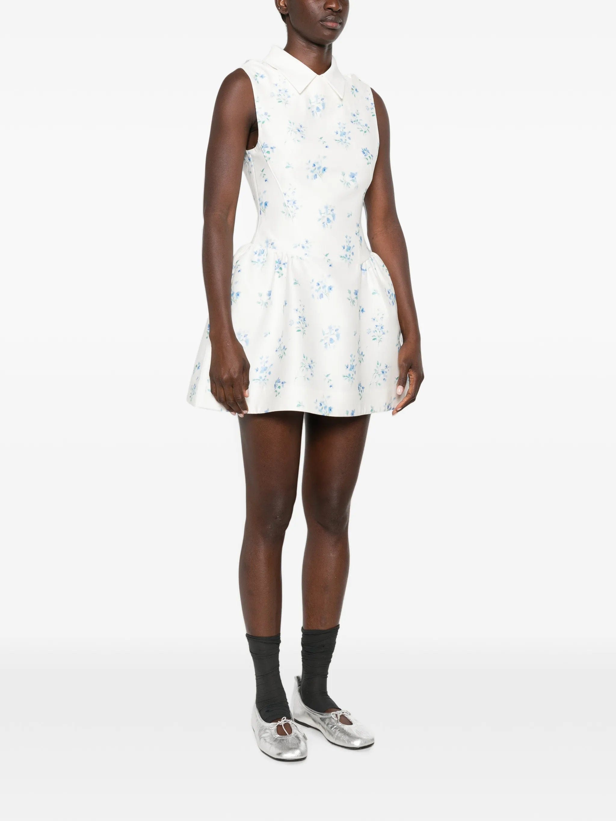 Shushu/tong floral - print mini dress
