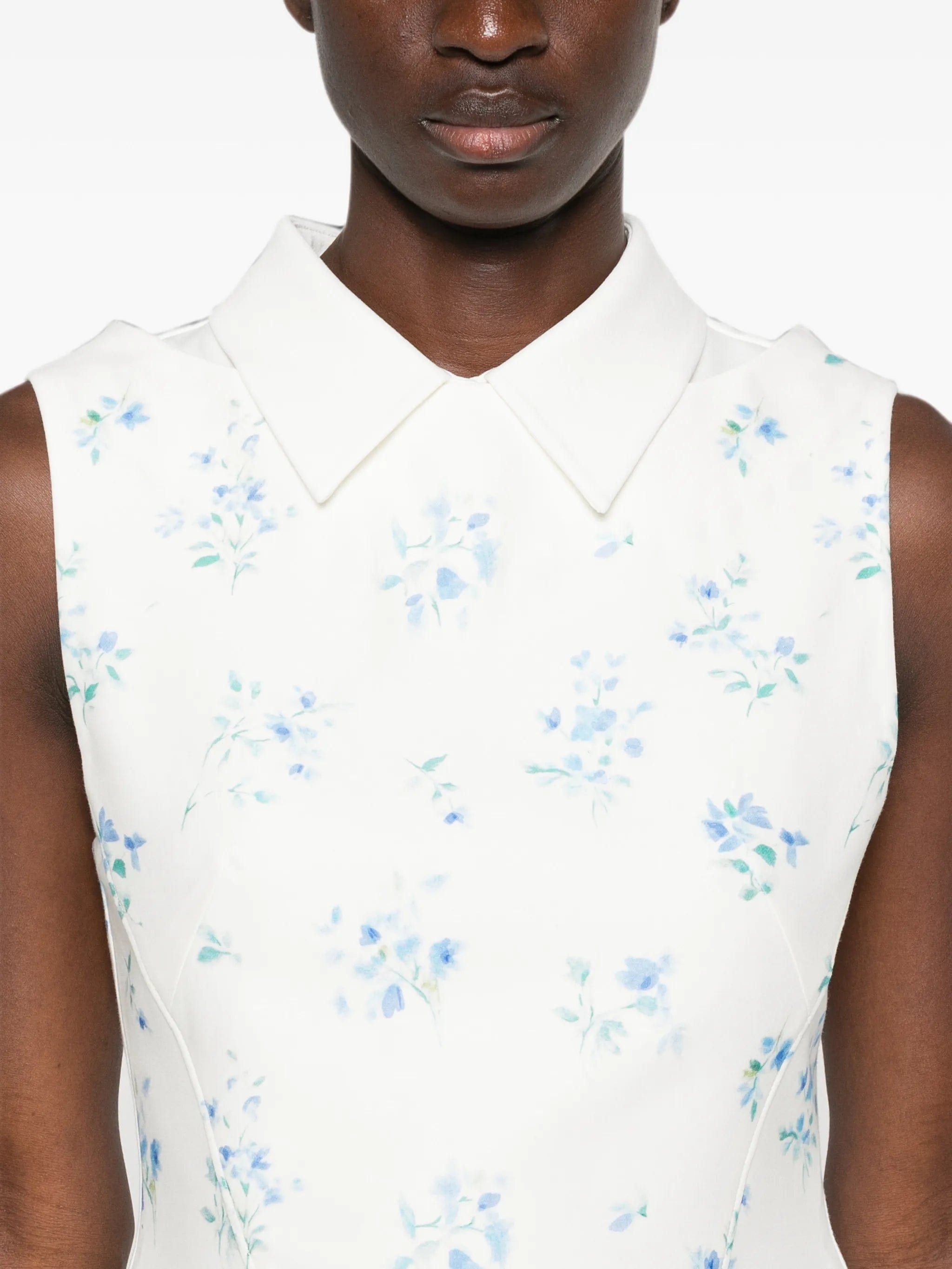 Shushu/tong floral - print mini dress