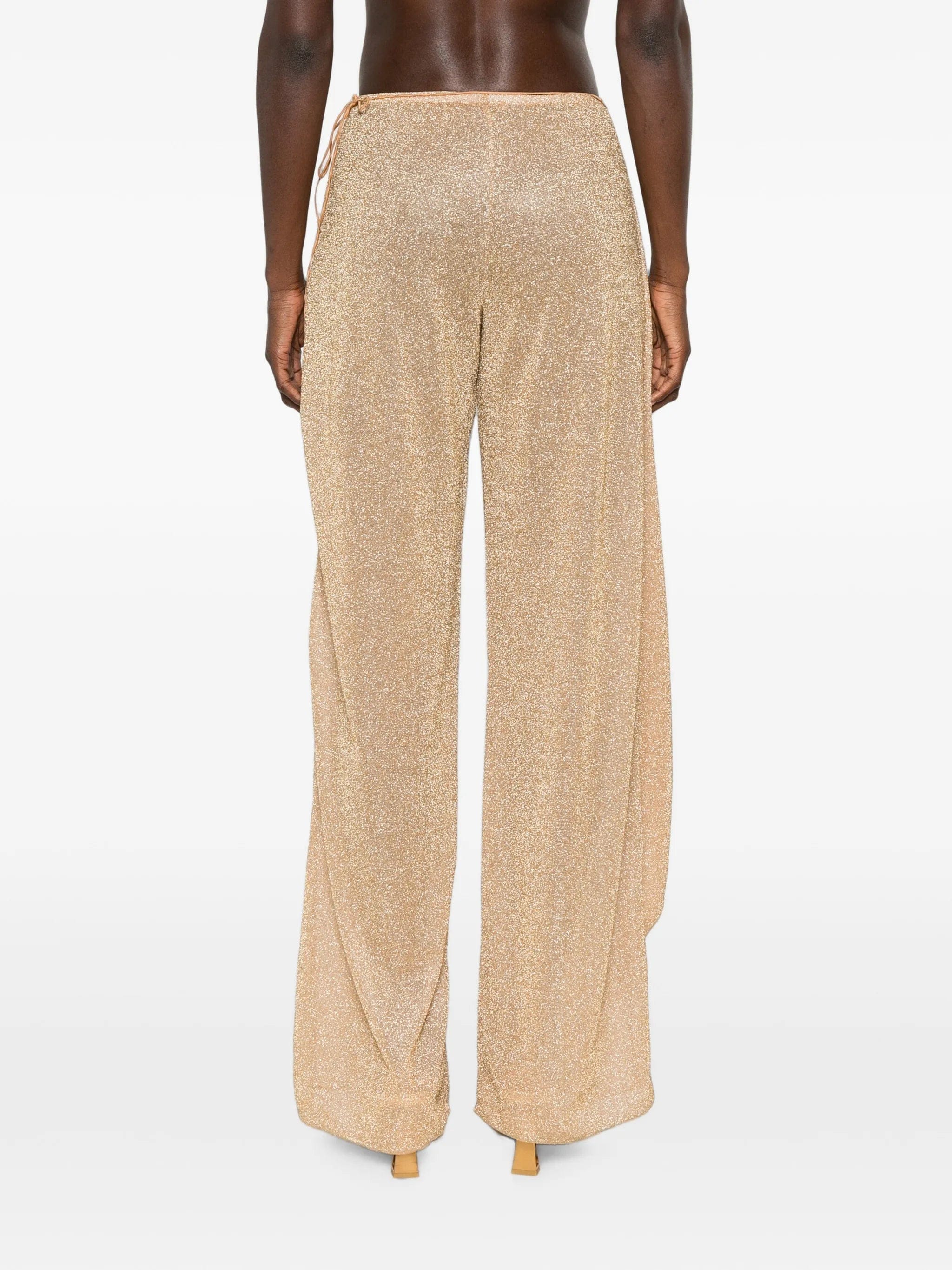 Oséree Lumiére Beads pareo trousers