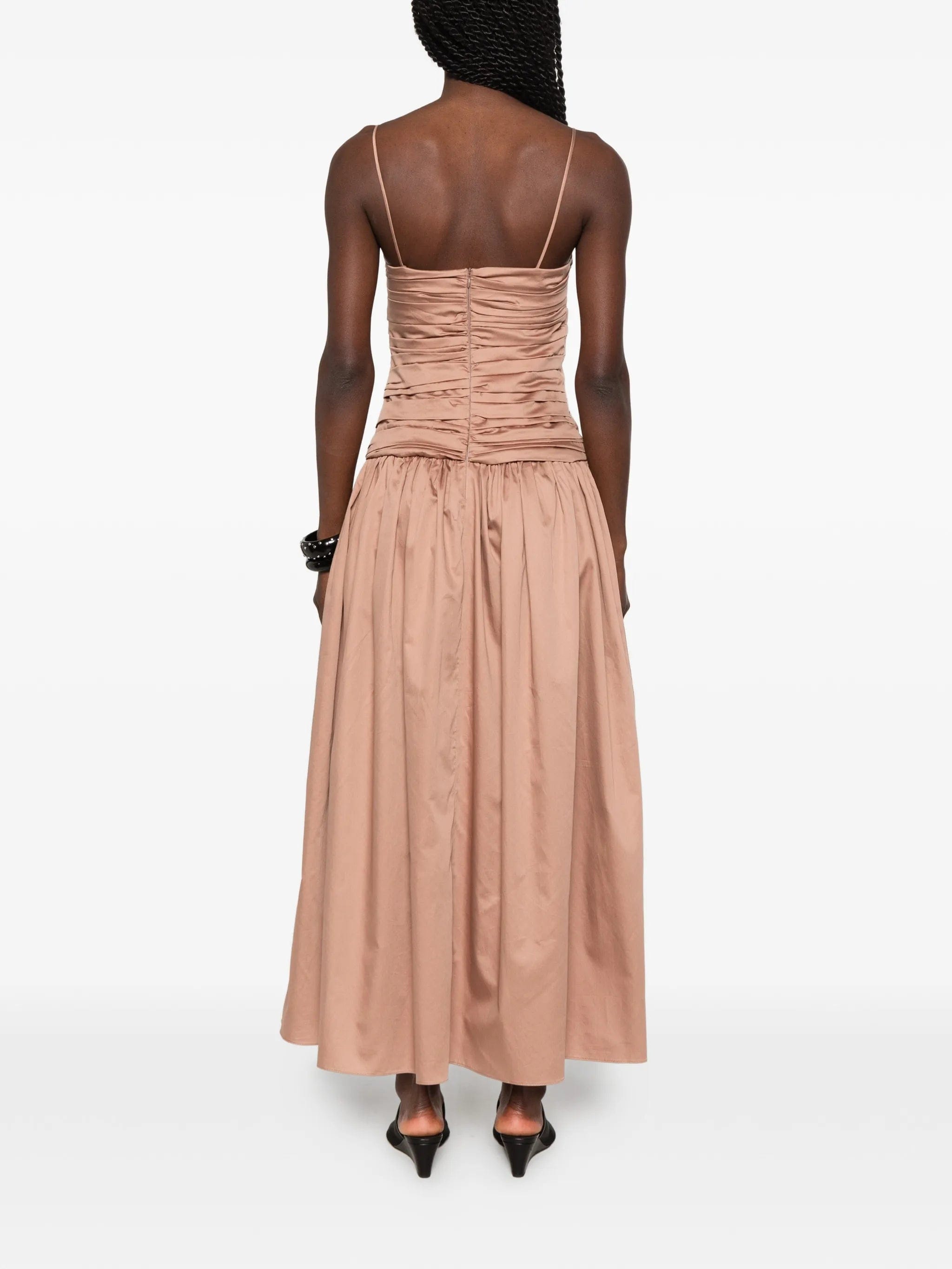 TOVE Amina ruched - bodice midi dress