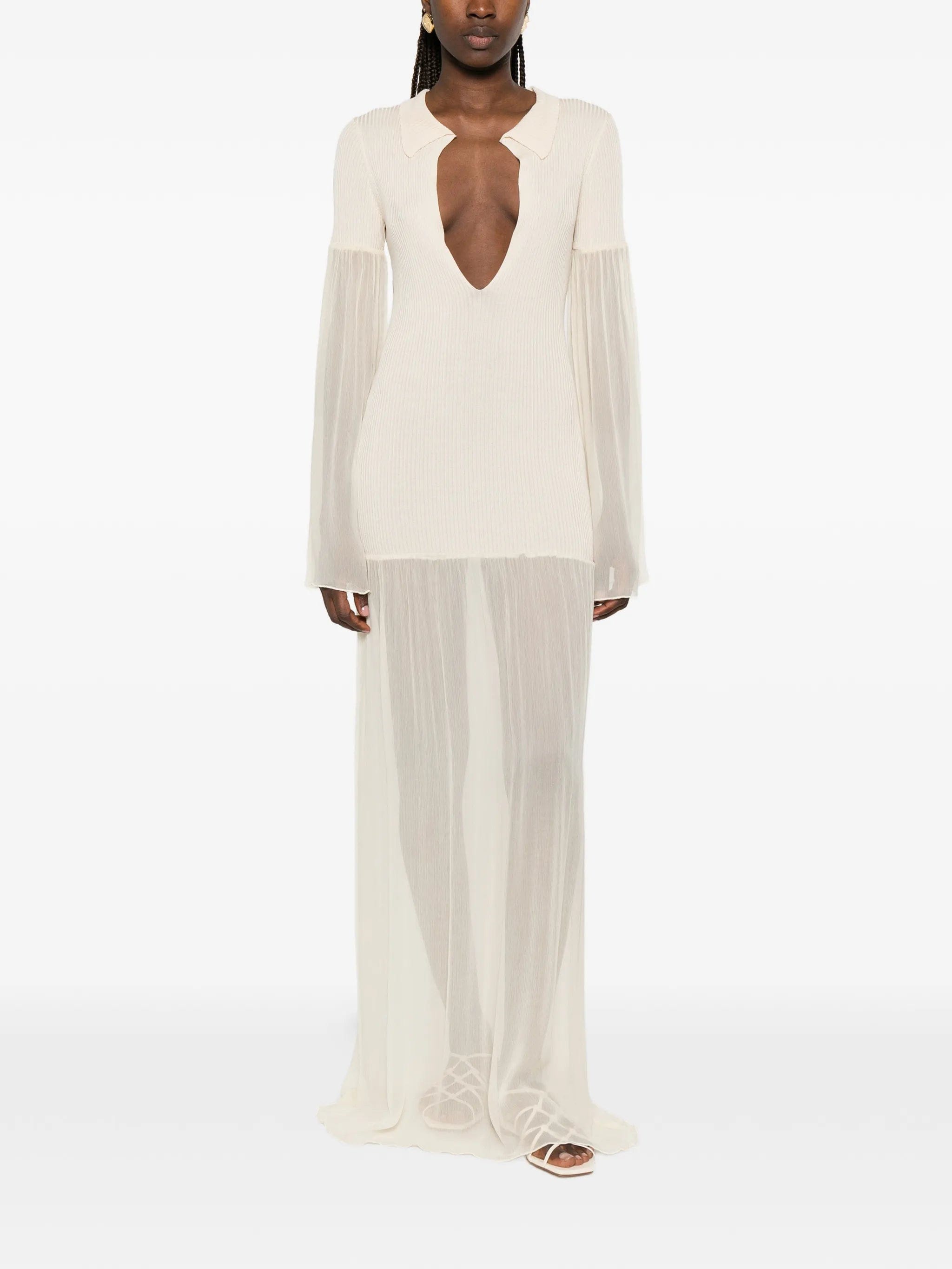 Aya Muse Calla cutout - detail maxi dress
