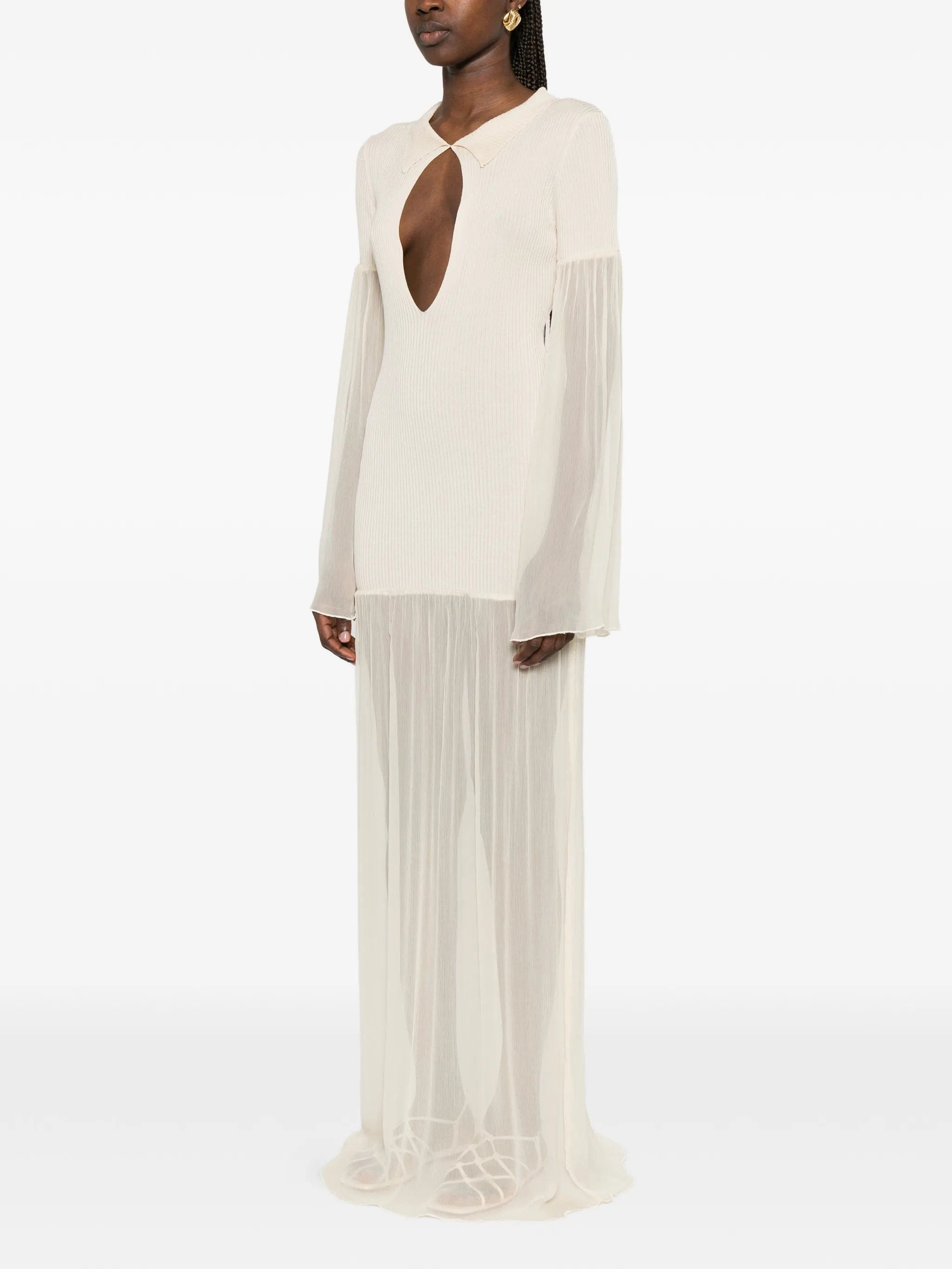 Aya Muse Calla cutout - detail maxi dress