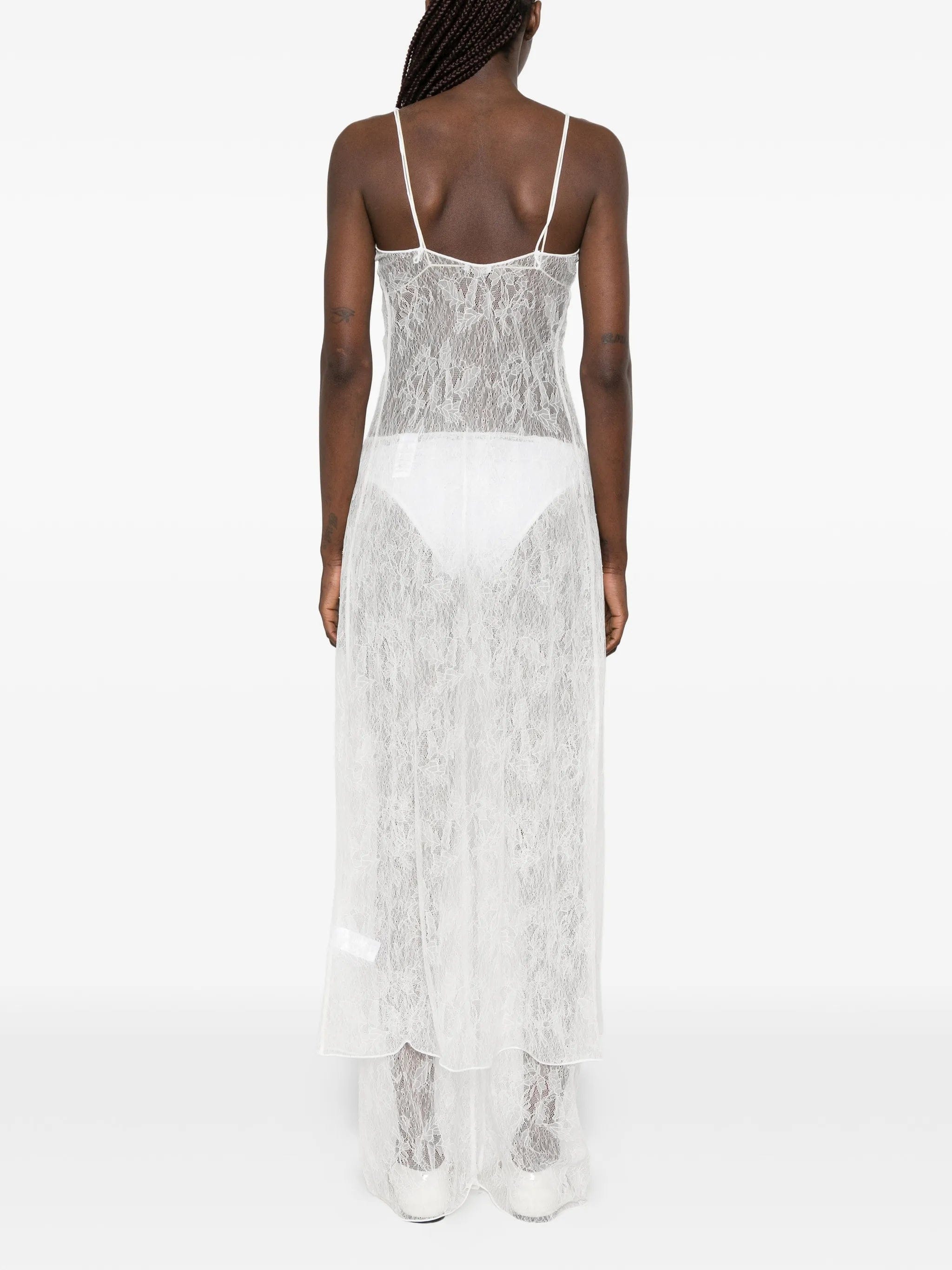Oséree lace gem - embellished kaftan