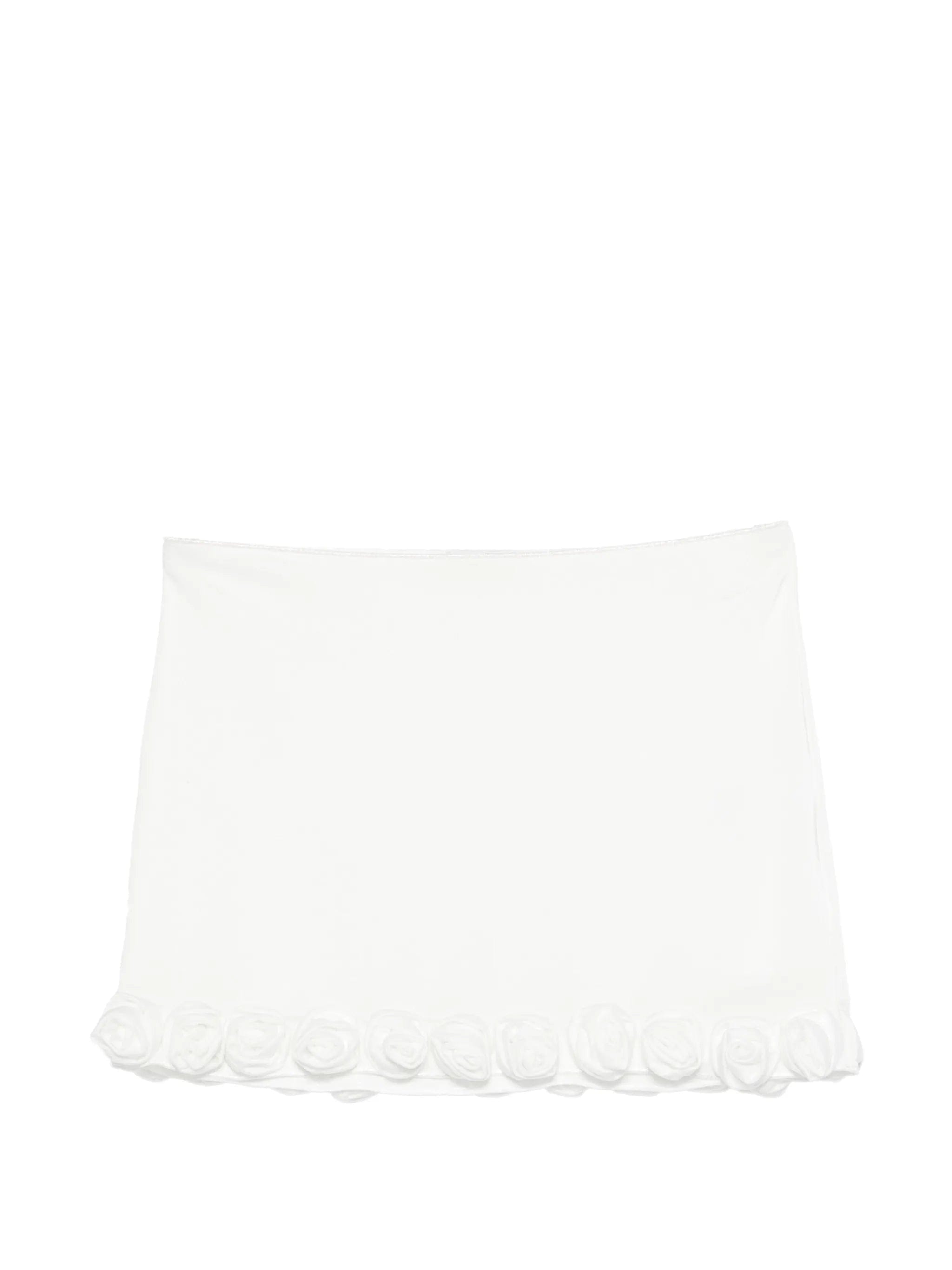 Oséree rose - appliqué mini skirt