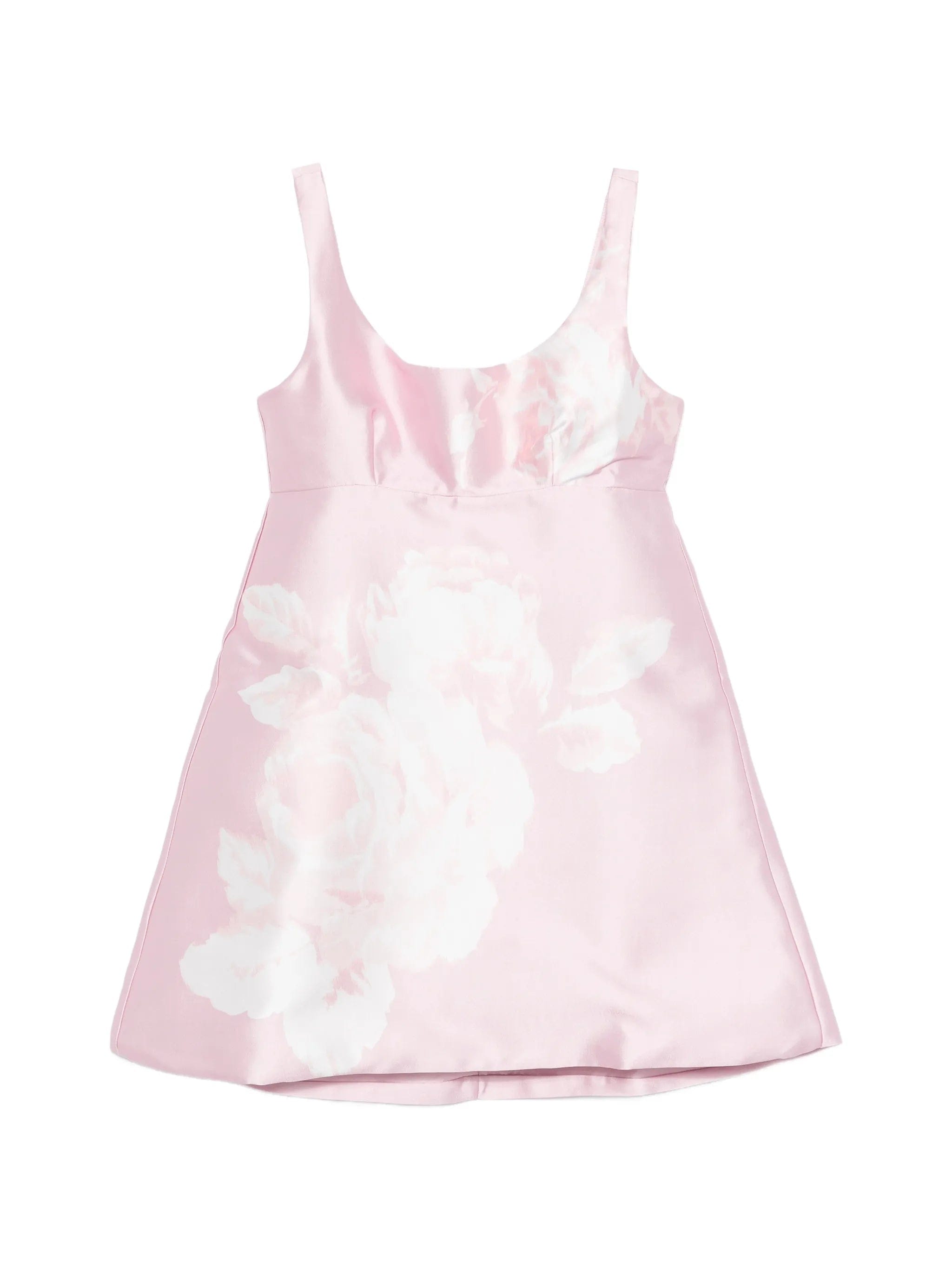 Marques'almeida printed balloon sleeve dress