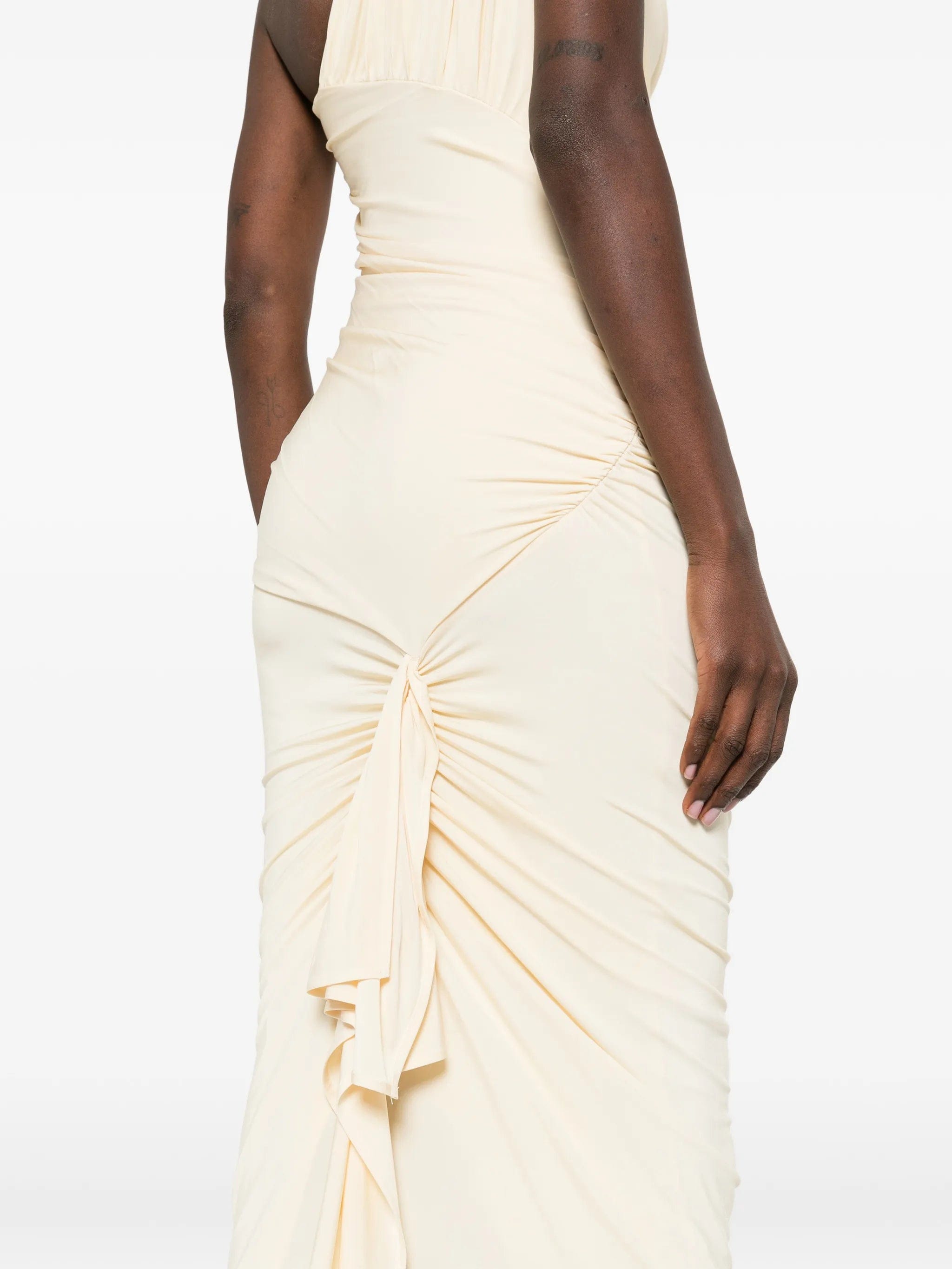 TOVE one - shoulder ruched dress