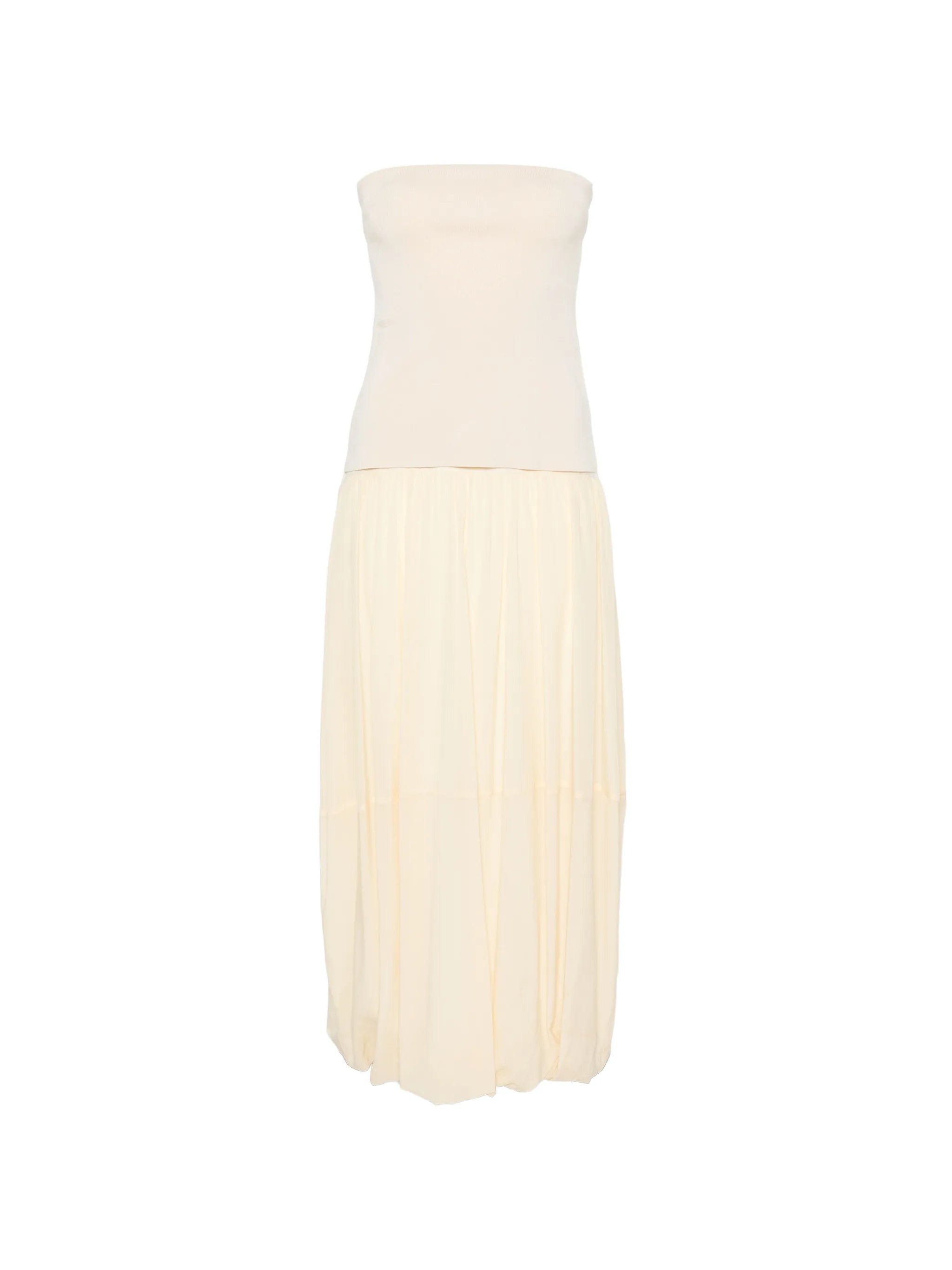 St. Agni strapless midi dress