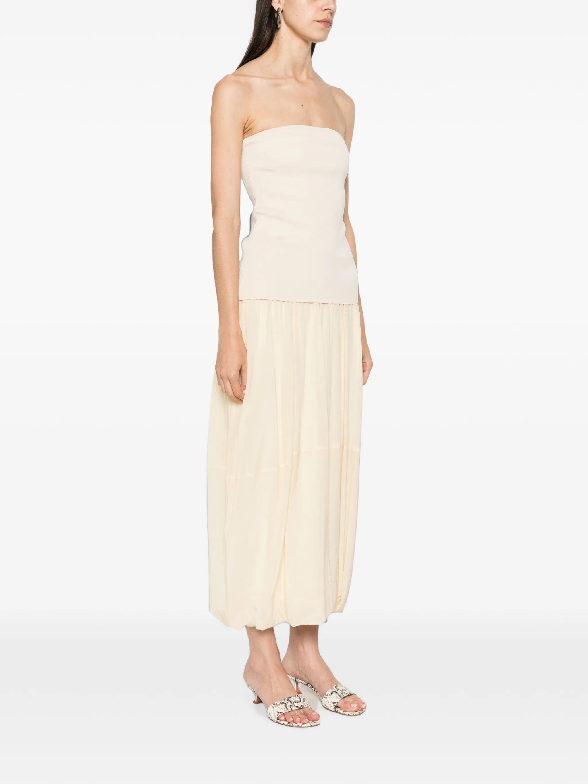 St. Agni strapless midi dress