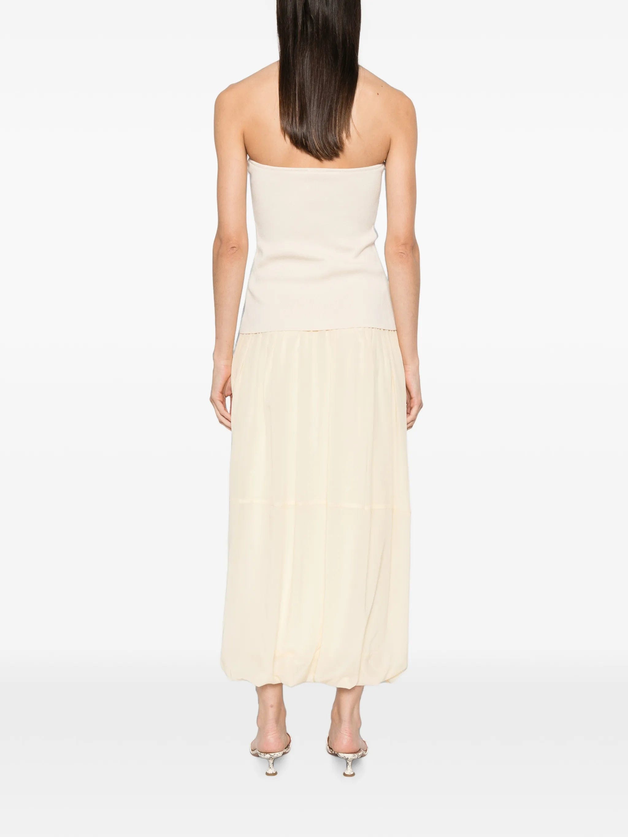 St. Agni strapless midi dress