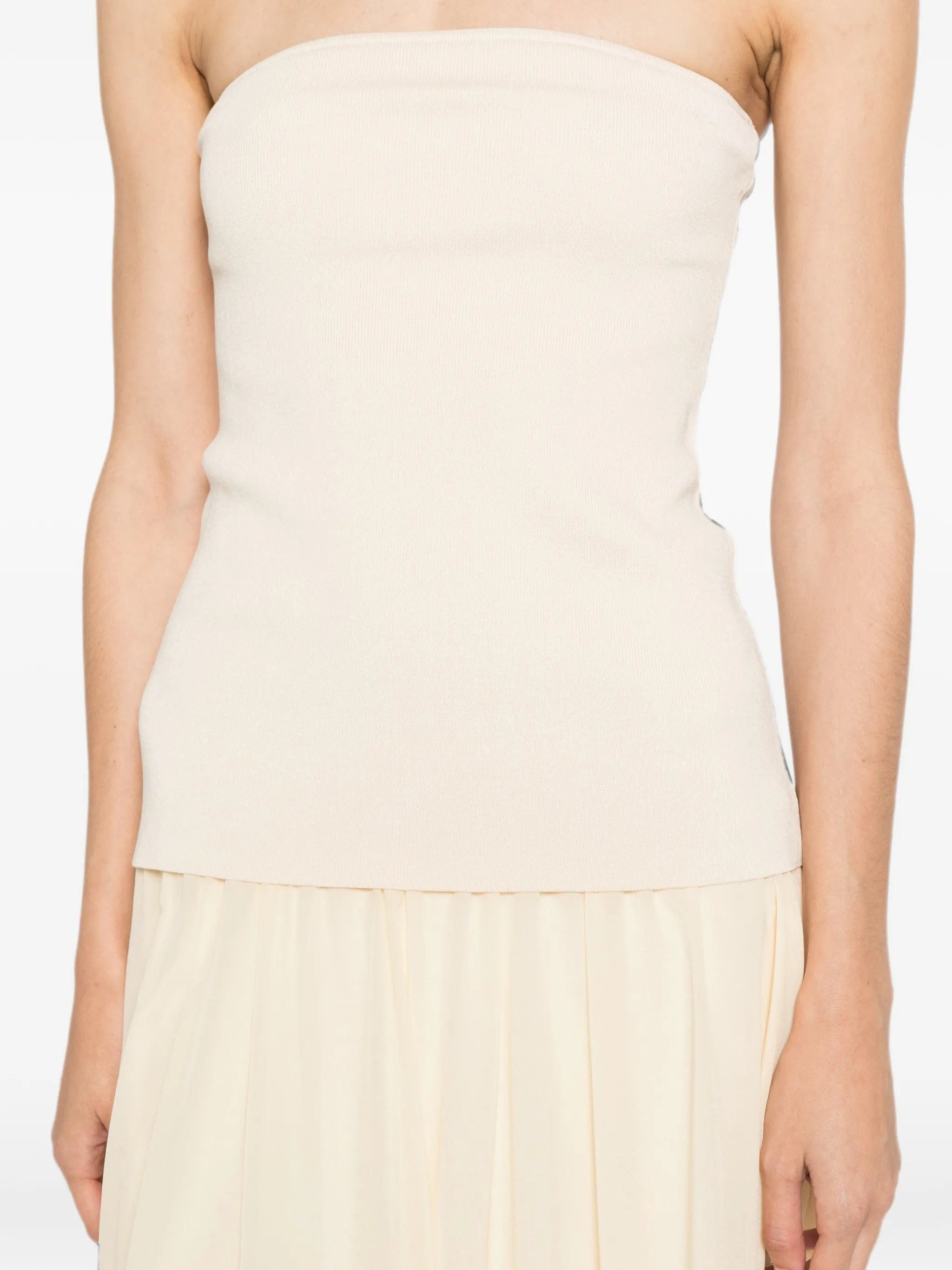 St. Agni strapless midi dress